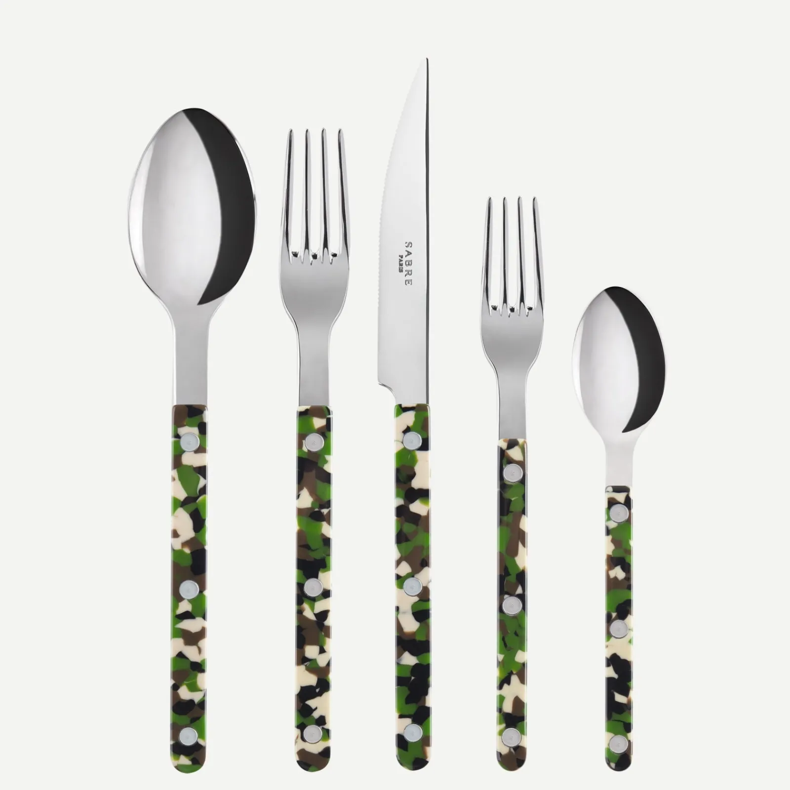 Sabre Paris Bistrot Camouflage, Vert Cheap