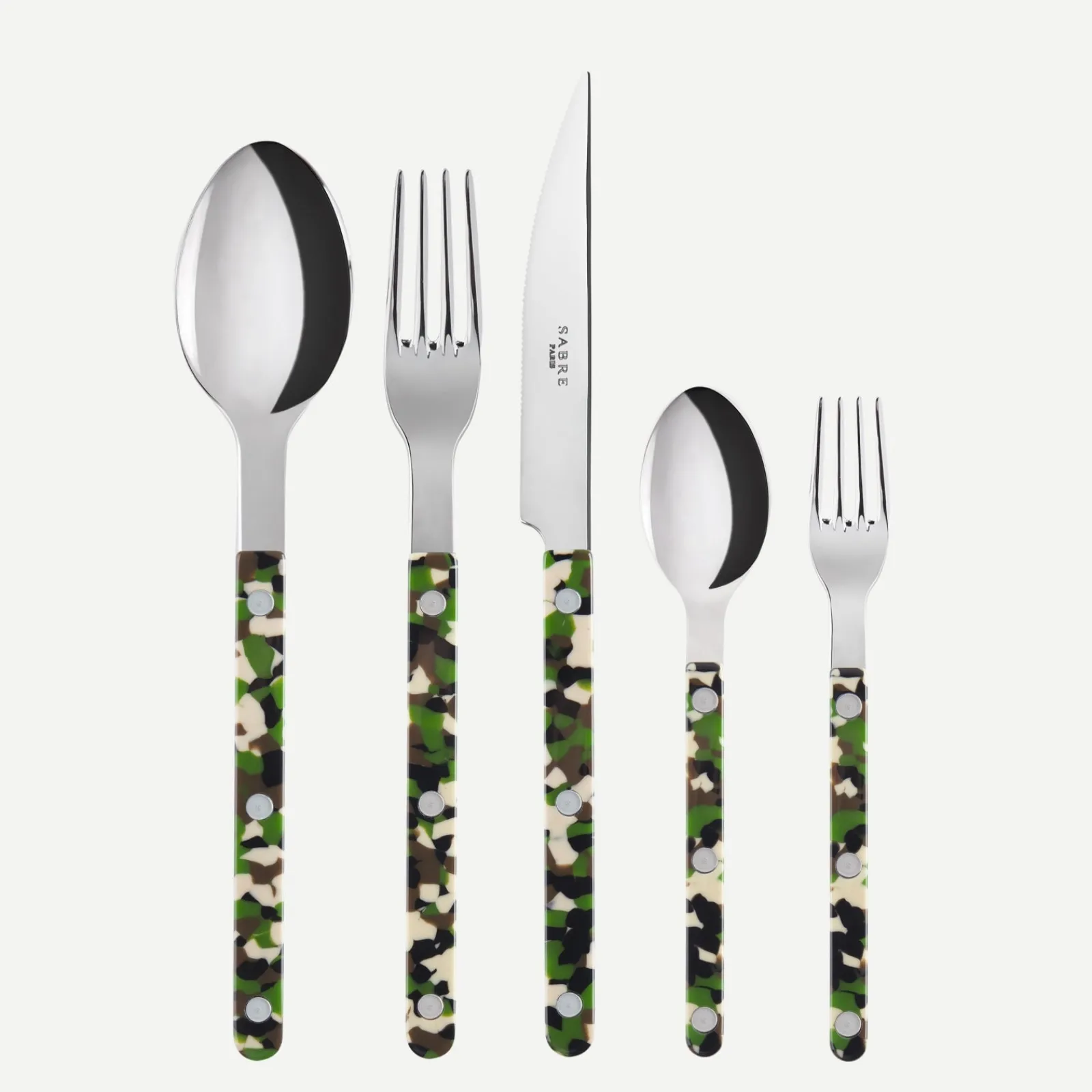 Sabre Paris Bistrot Camouflage, Vert Fashion