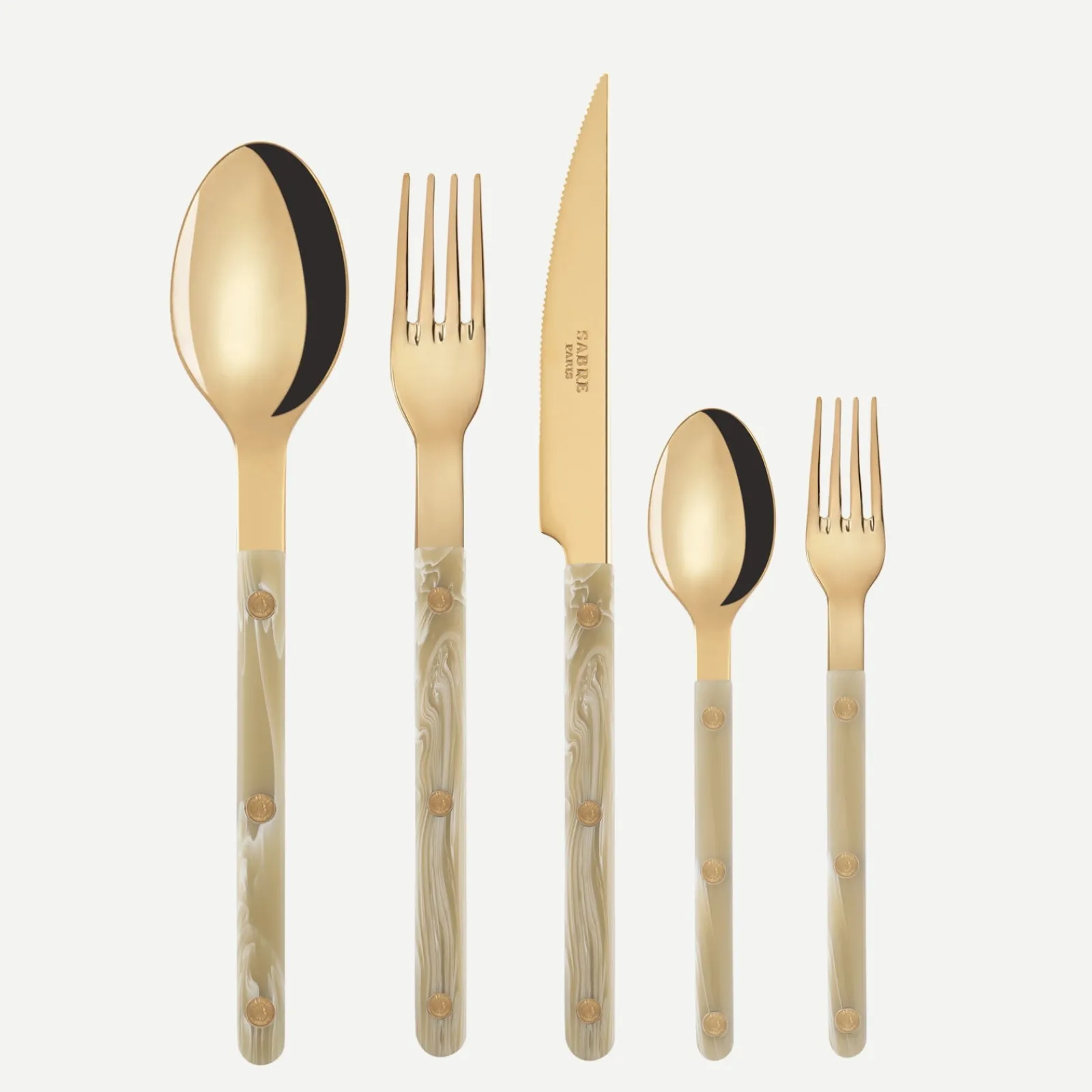 Sabre Paris Bistrot Gold Corne, Effet Corne EffetCorne Sale