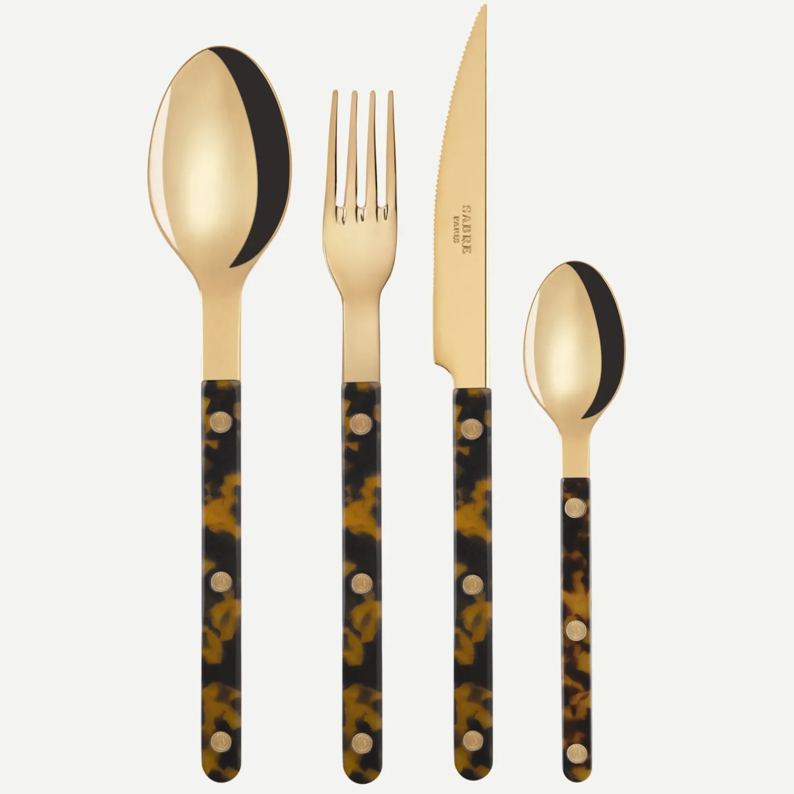 Sabre Paris Bistrot Gold Tortue, Effet Écaille EffetÉcaille Fashion