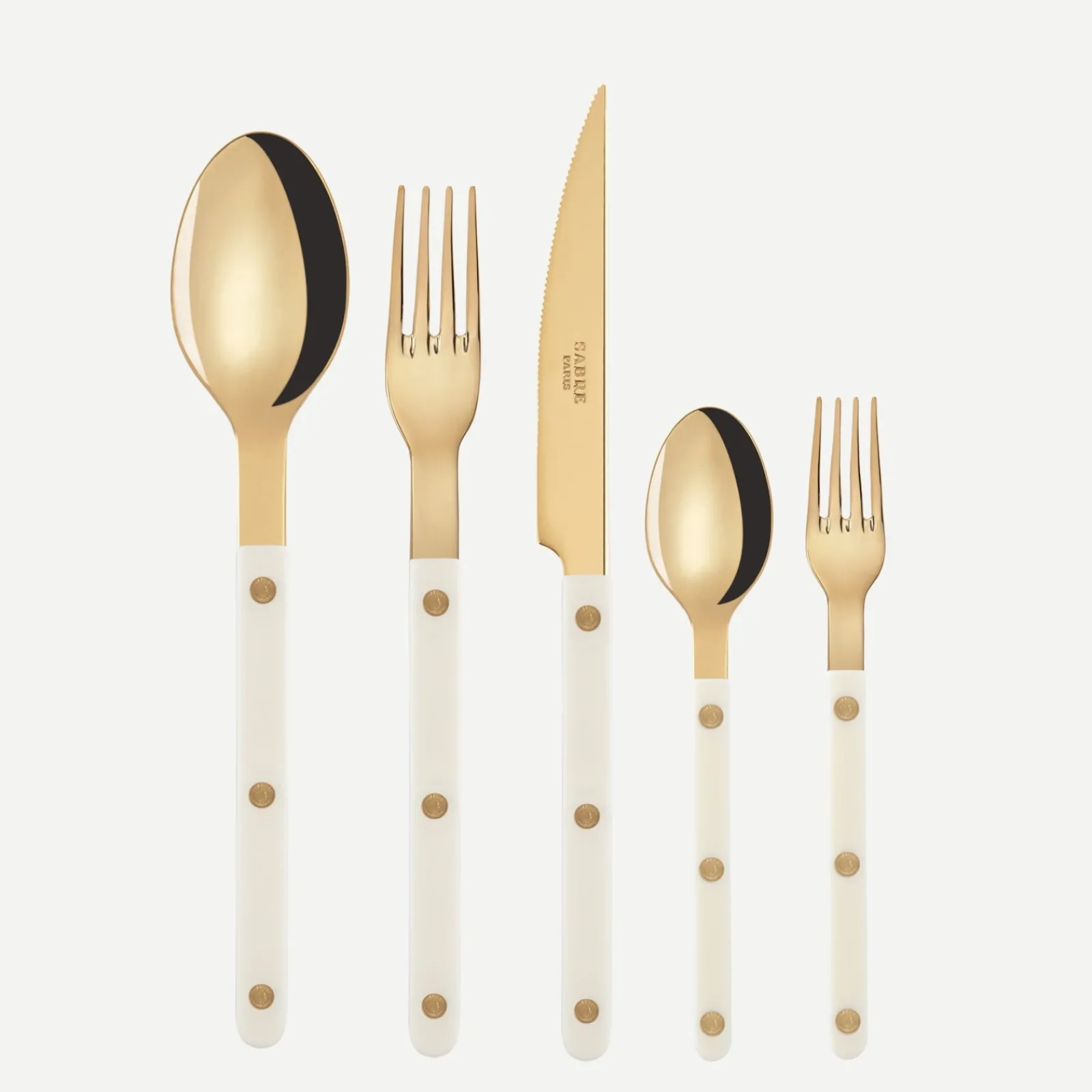 Sabre Paris Bistrot Gold Uni, Ivoire Discount