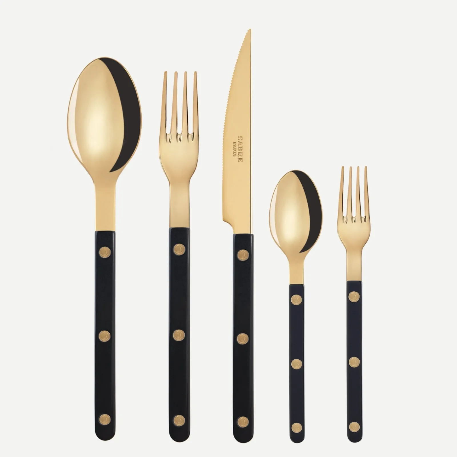 Sabre Paris Bistrot Gold Uni, Noir Shop