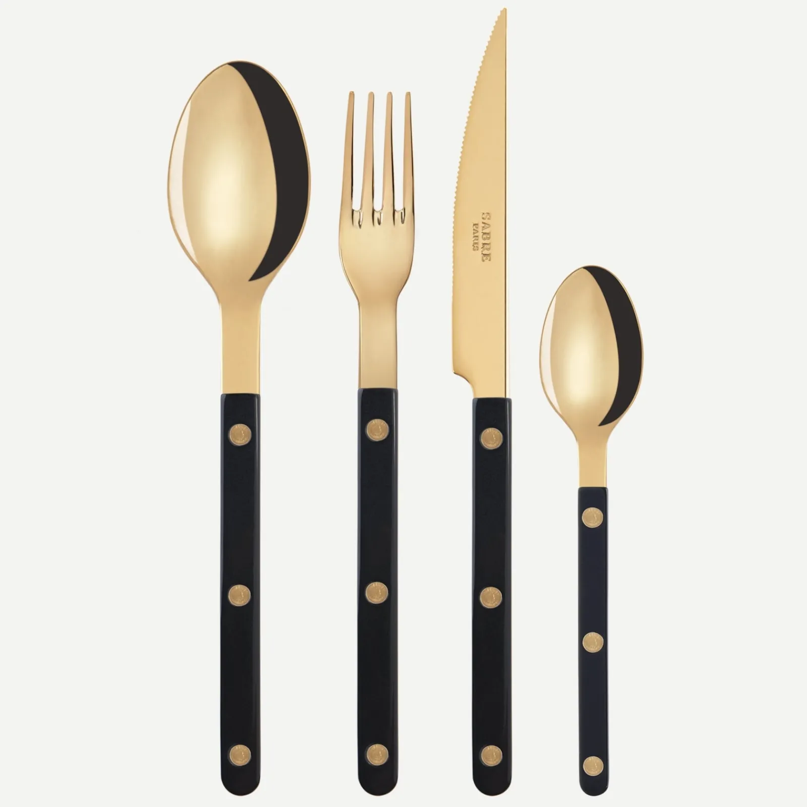 Sabre Paris Bistrot Gold Uni, Noir Shop