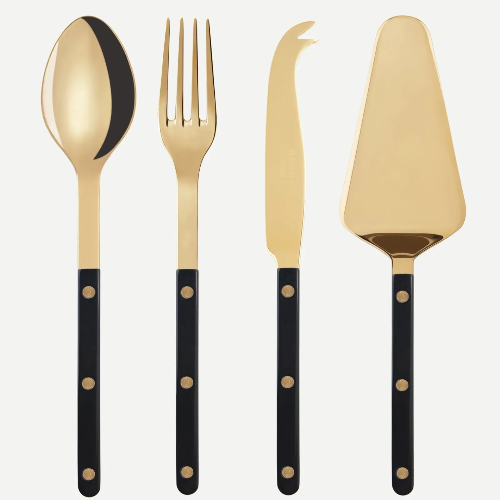 Sabre Paris Bistrot Gold Uni, Noir Best Sale