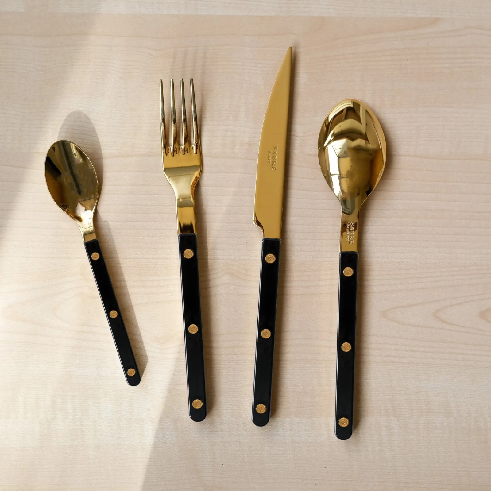 Sabre Paris Bistrot Gold Uni, Noir Shop