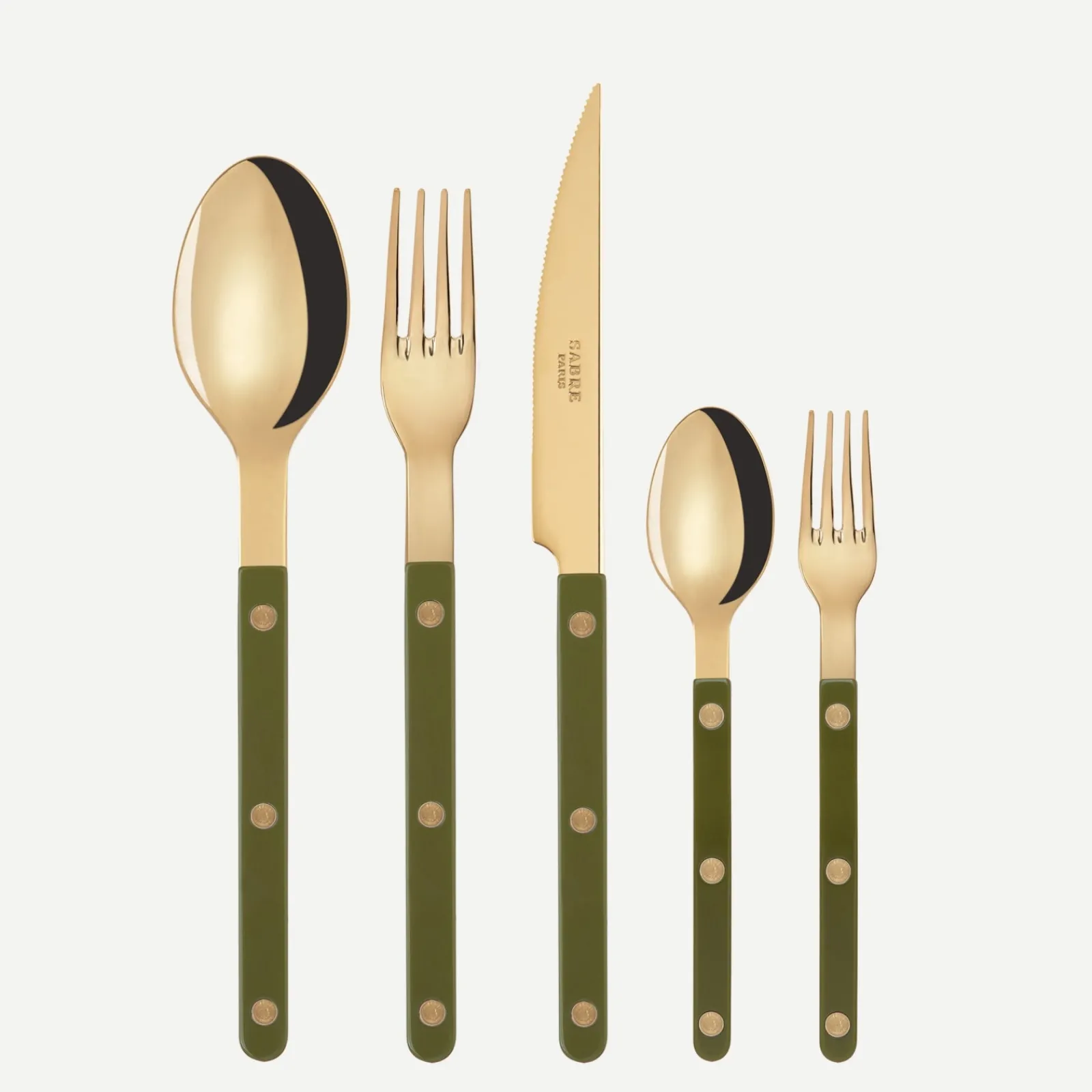 Sabre Paris Bistrot Gold Uni, Vert fougère Vertfougère Online