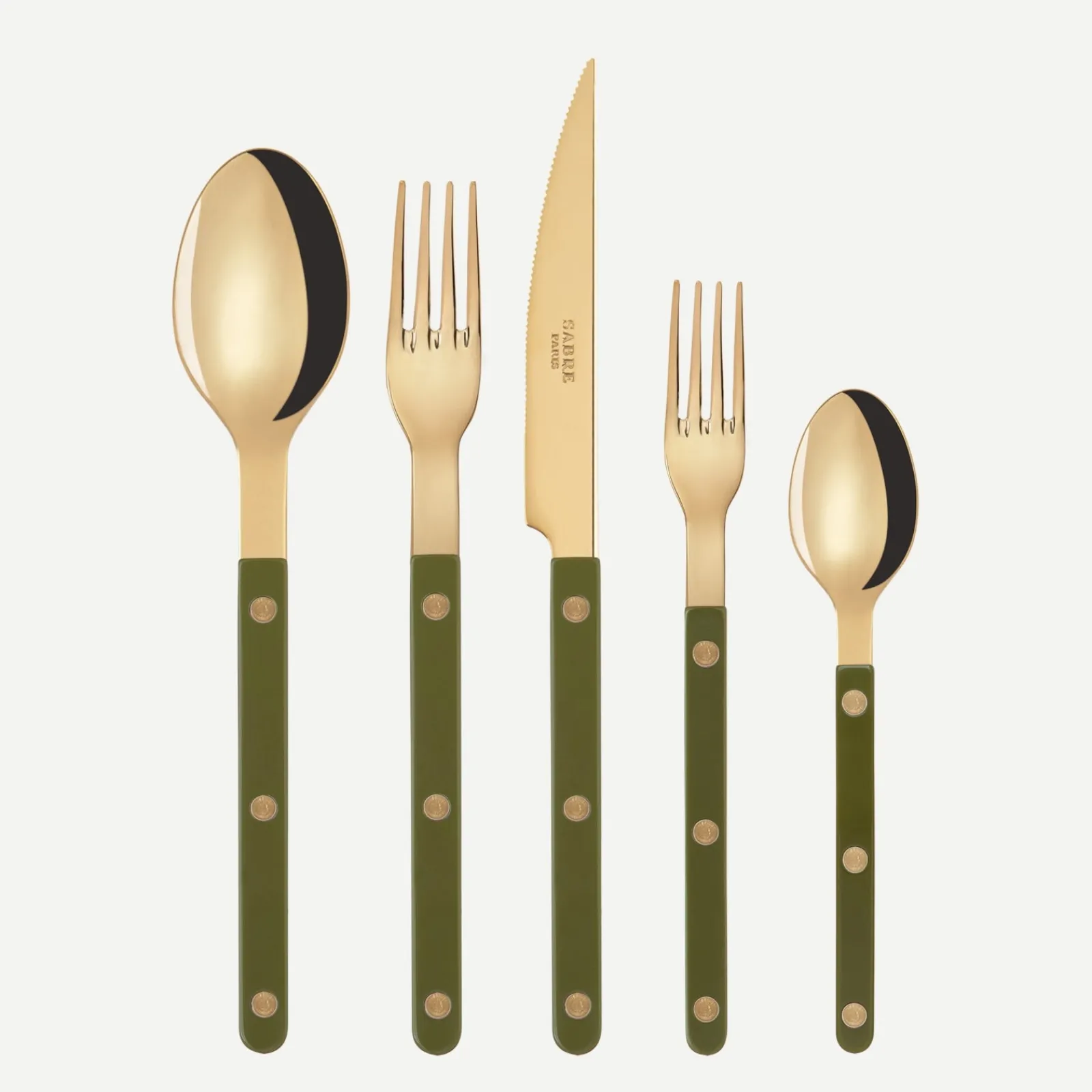 Sabre Paris Bistrot Gold Uni, Vert fougère Vertfougère Shop