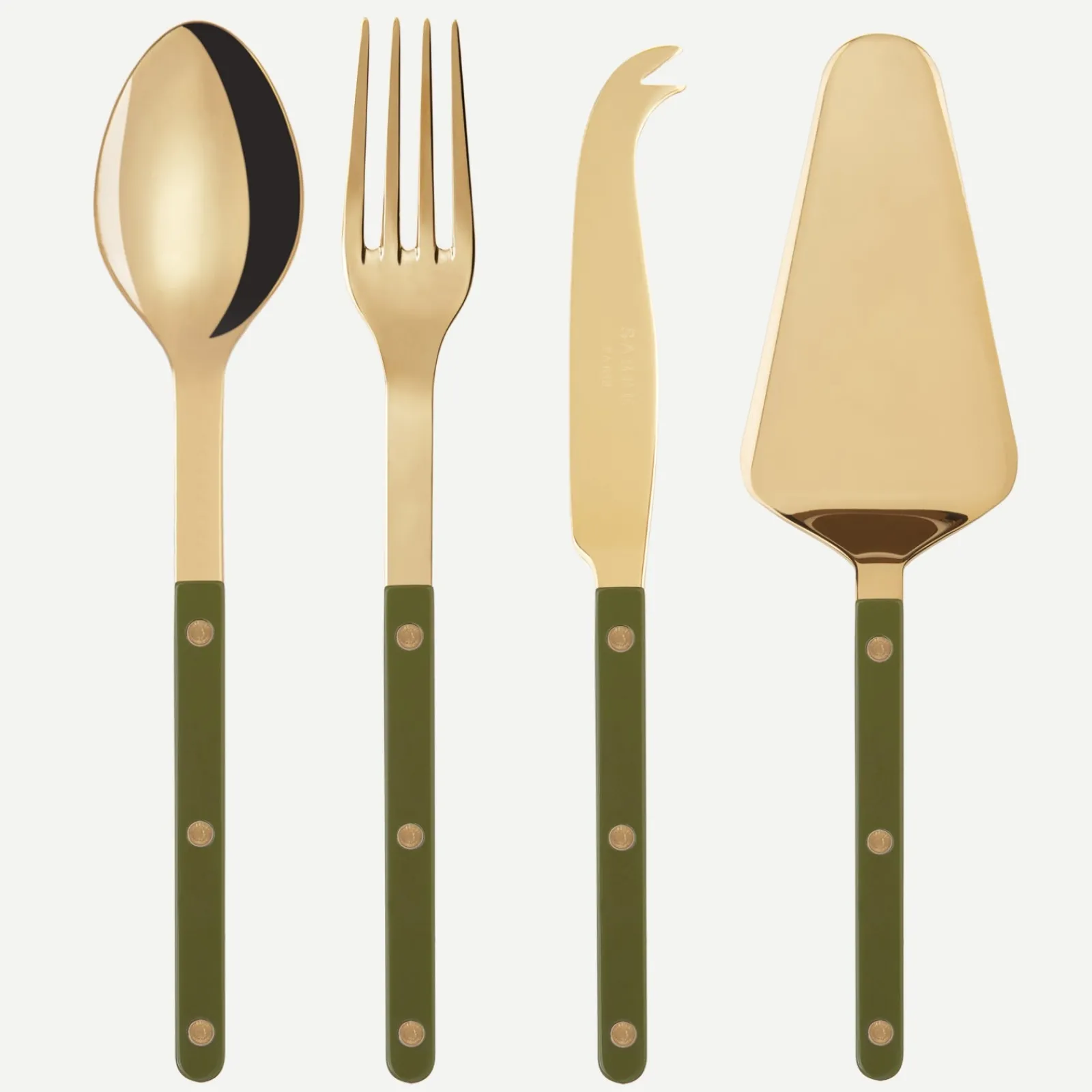 Sabre Paris Bistrot Gold Uni, Vert fougère Vertfougère Flash Sale