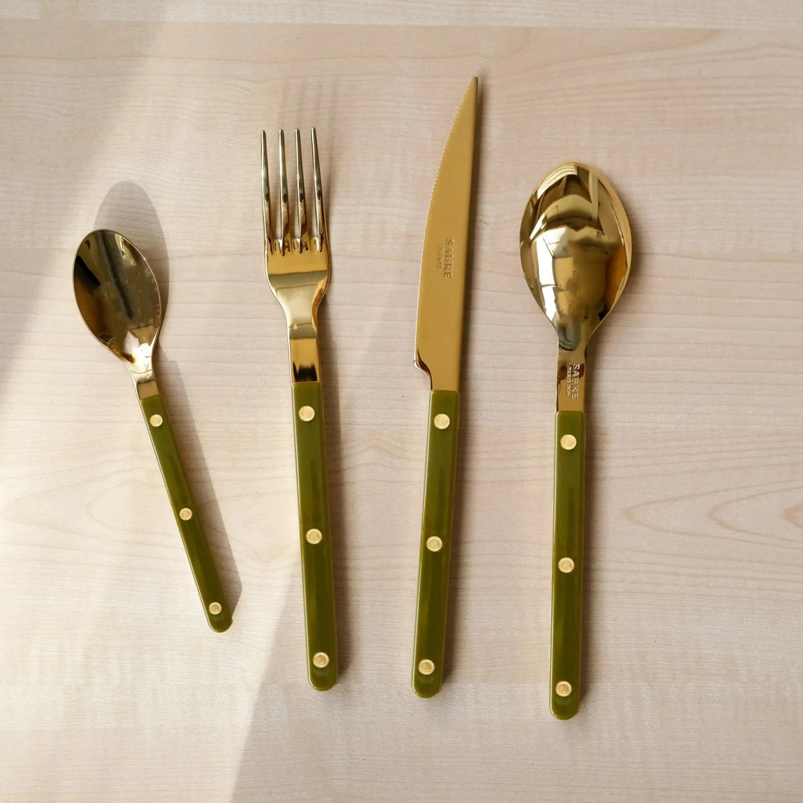 Sabre Paris Bistrot Gold Uni, Vert fougère Vertfougère Discount