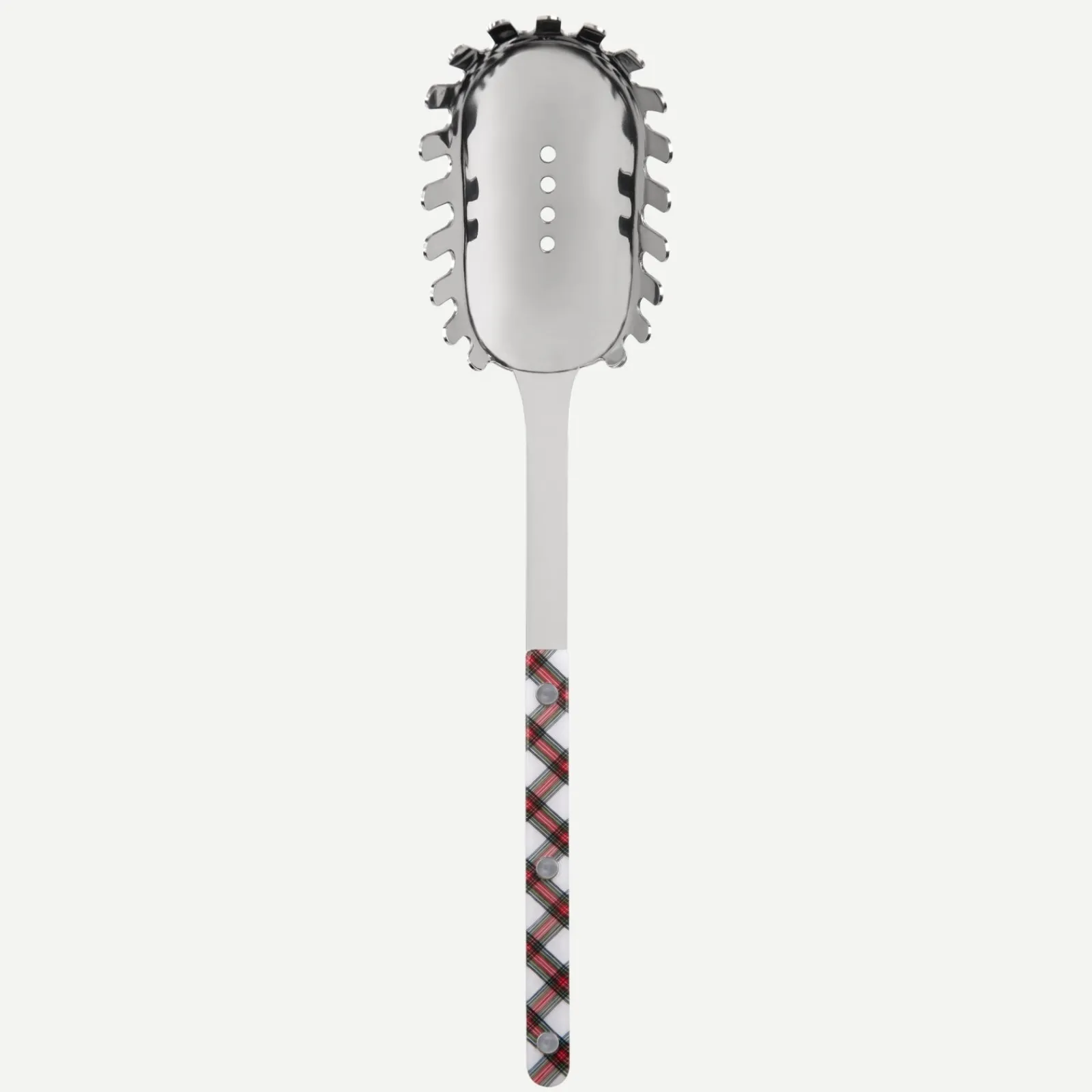 Sabre Paris Bistrot Tartan, Blanc Best Sale
