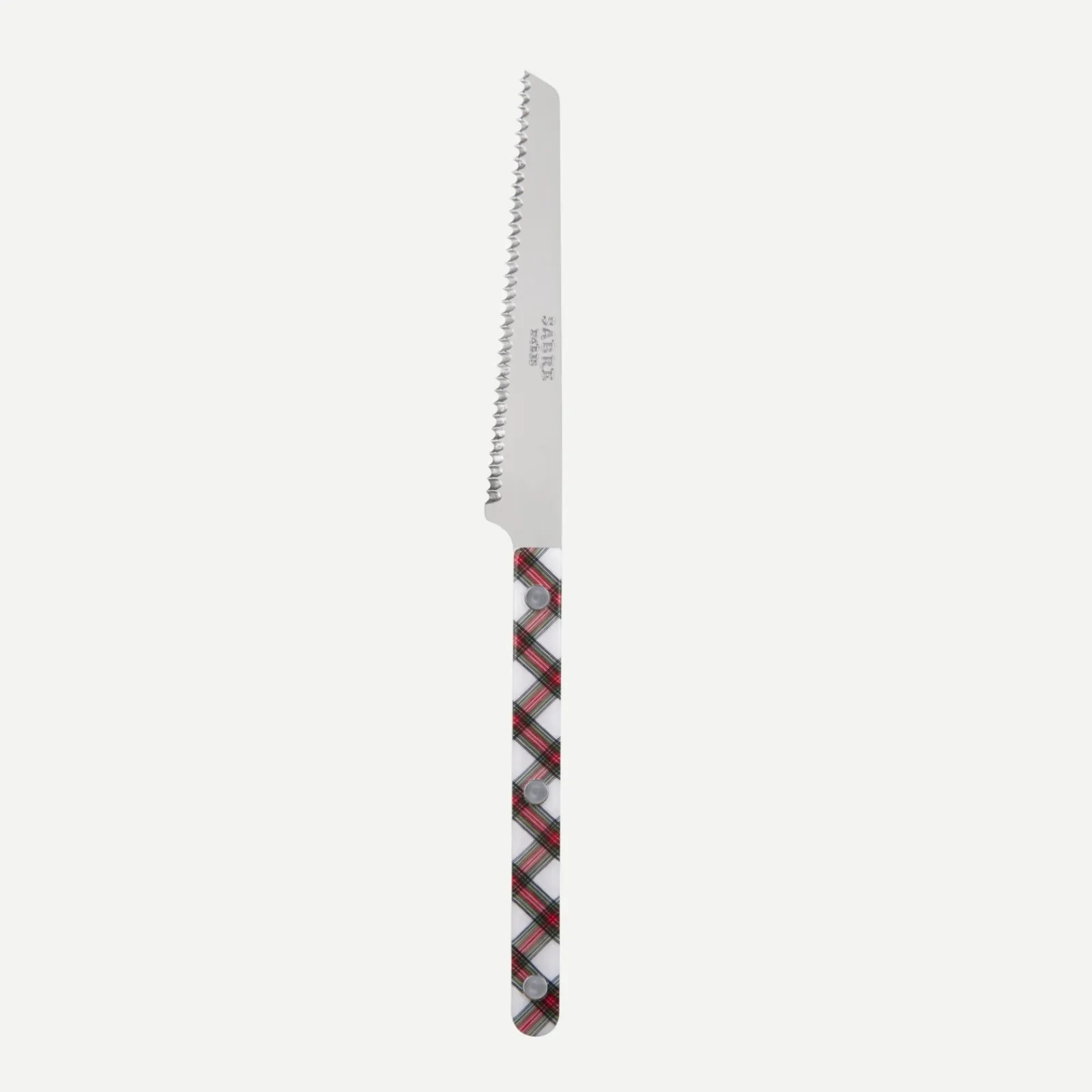 Sabre Paris Bistrot Tartan, Blanc Fashion