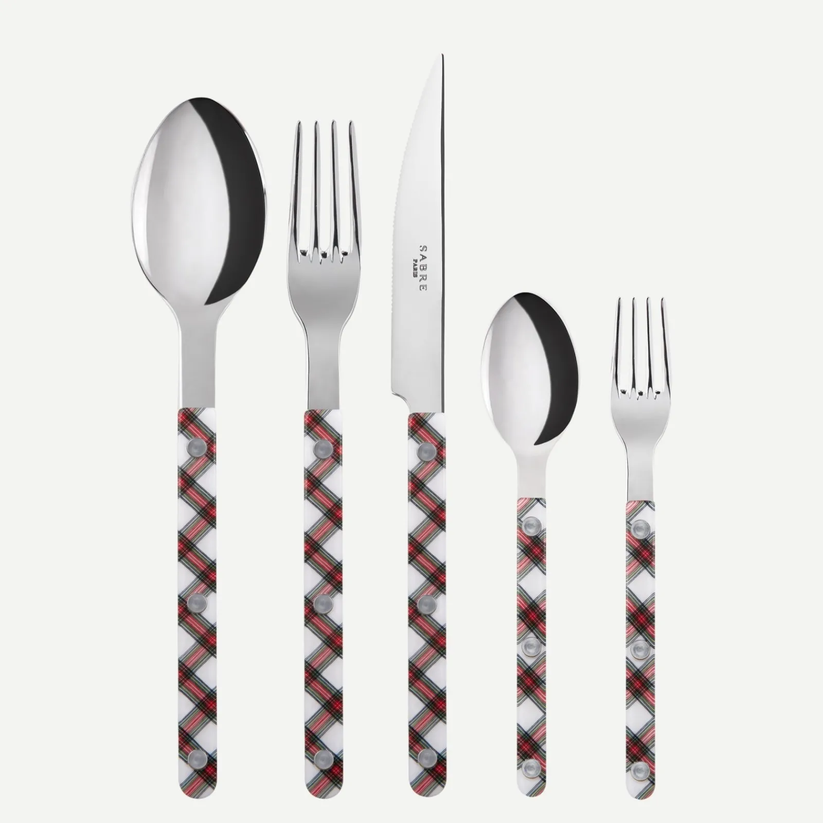 Sabre Paris Bistrot Tartan, Blanc Hot