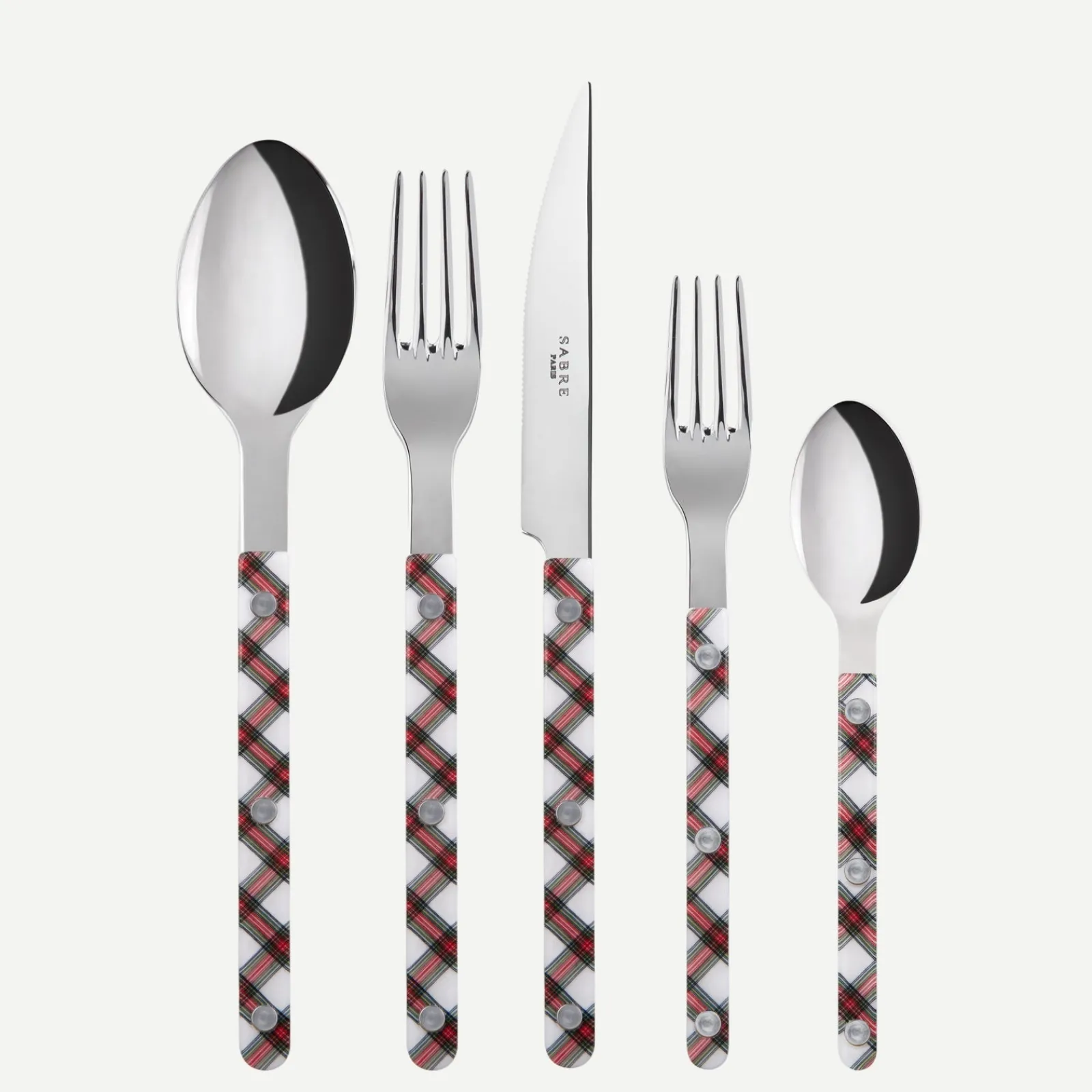 Sabre Paris Bistrot Tartan, Blanc Cheap