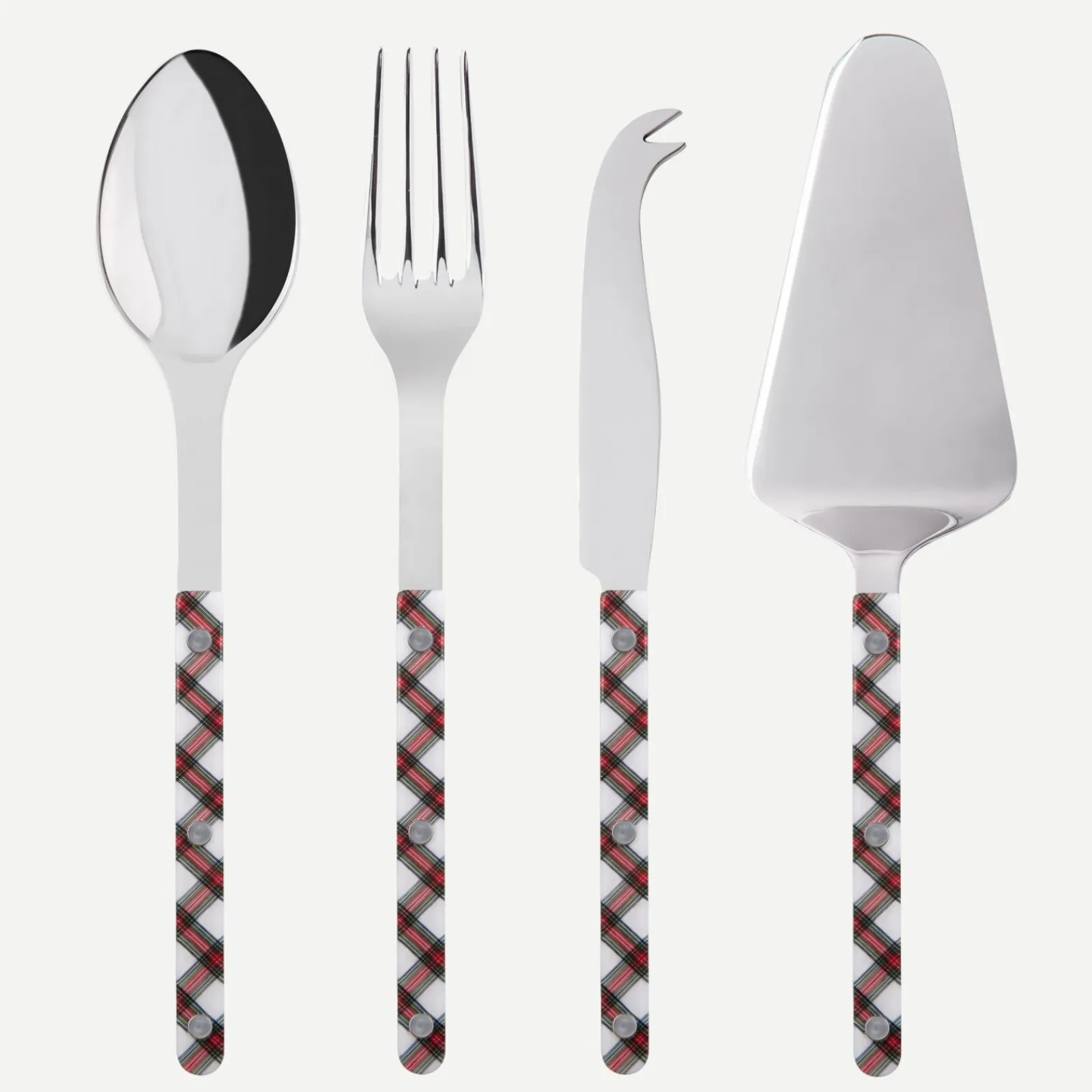 Sabre Paris Bistrot Tartan, Blanc Fashion
