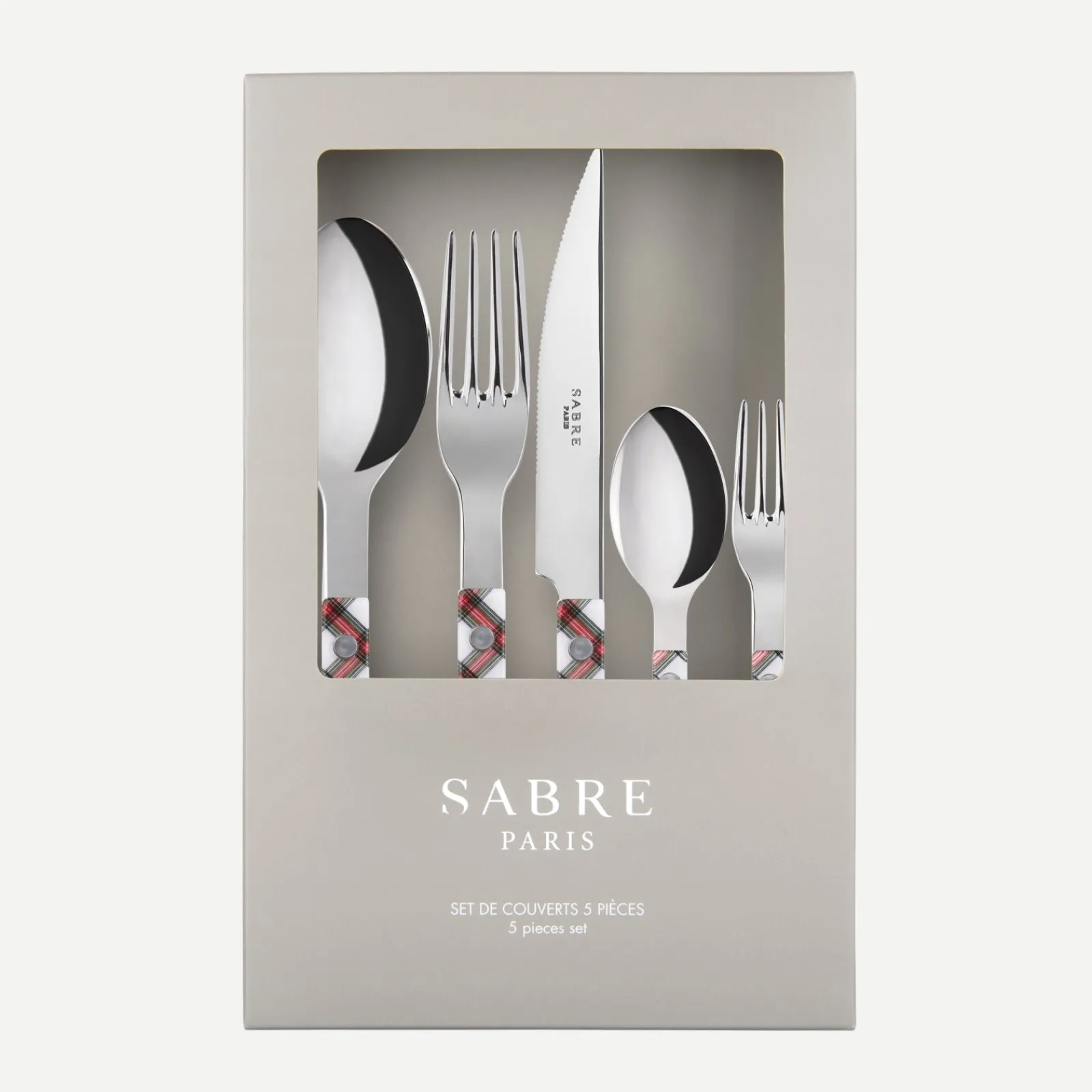 Sabre Paris Bistrot Tartan, Blanc Best