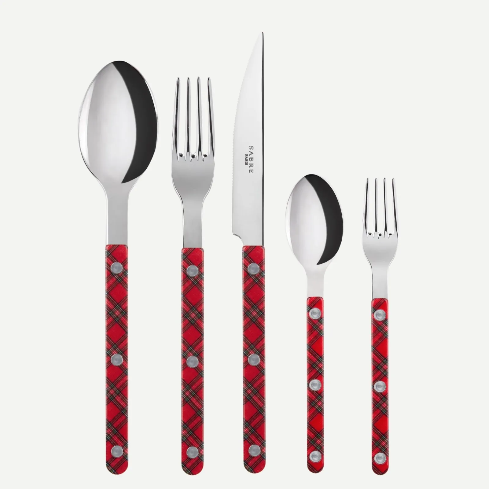 Sabre Paris Bistrot Tartan, Rouge Best Sale