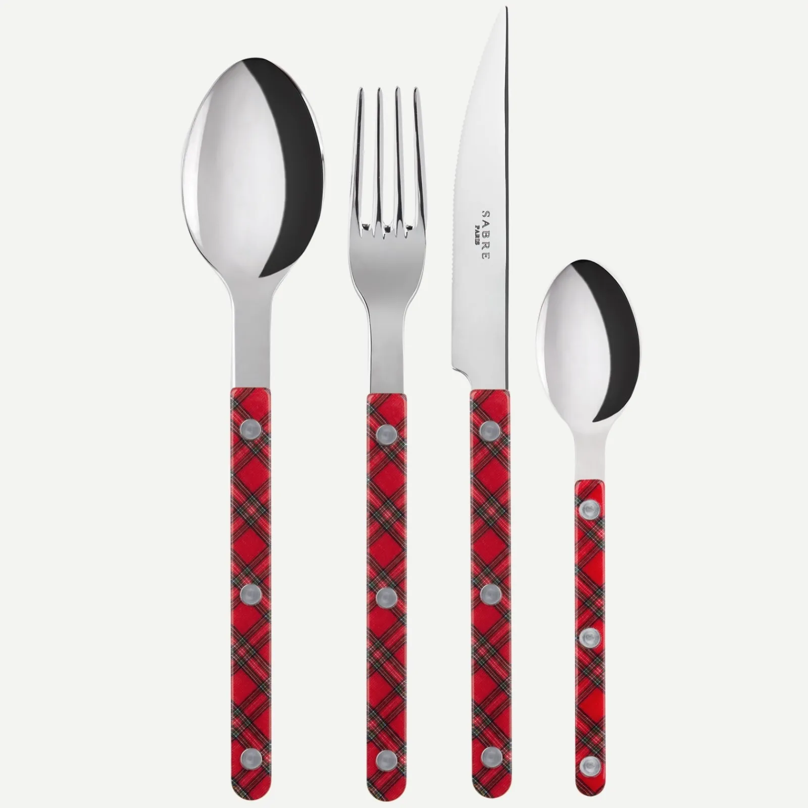 Sabre Paris Bistrot Tartan, Rouge Sale