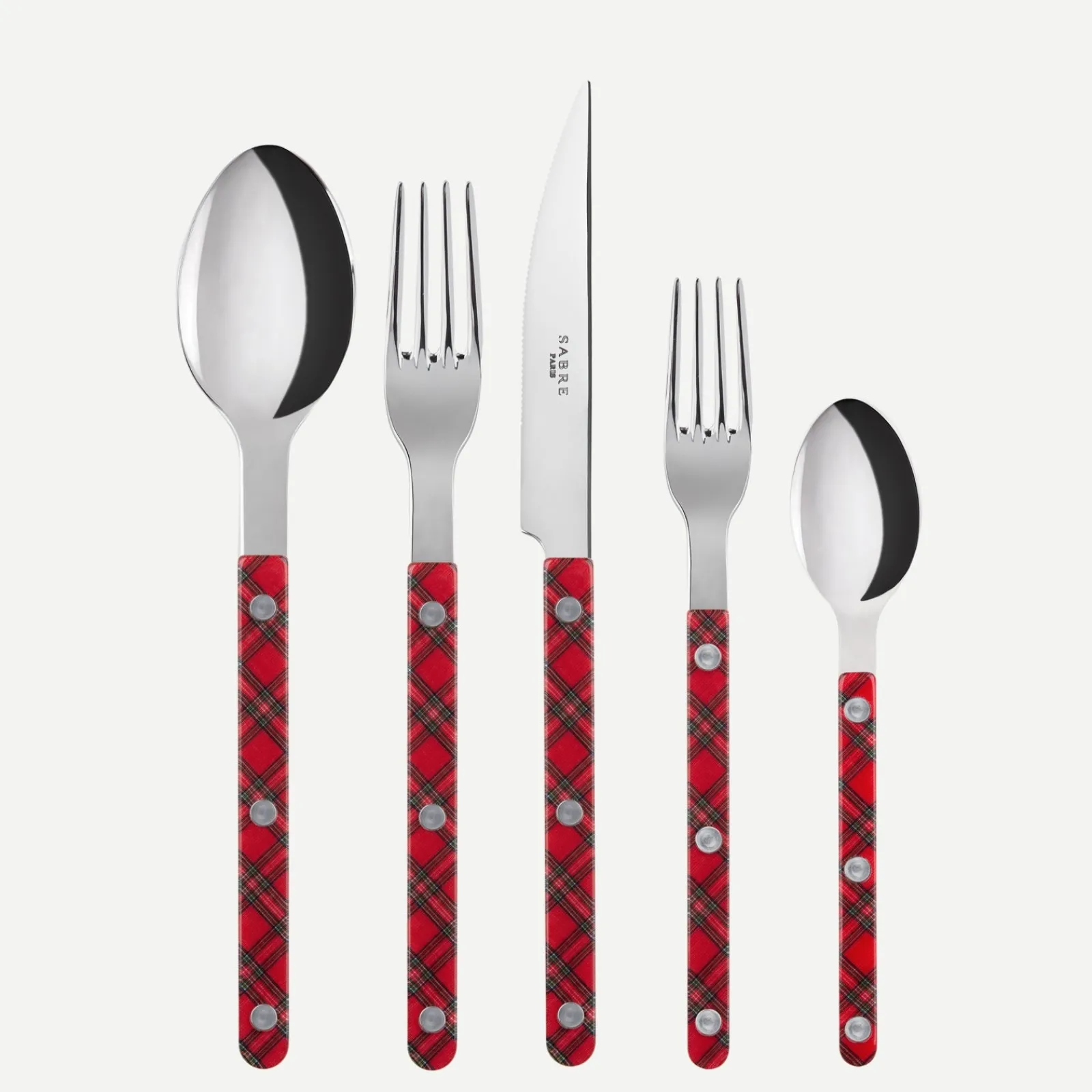 Sabre Paris Bistrot Tartan, Rouge Cheap