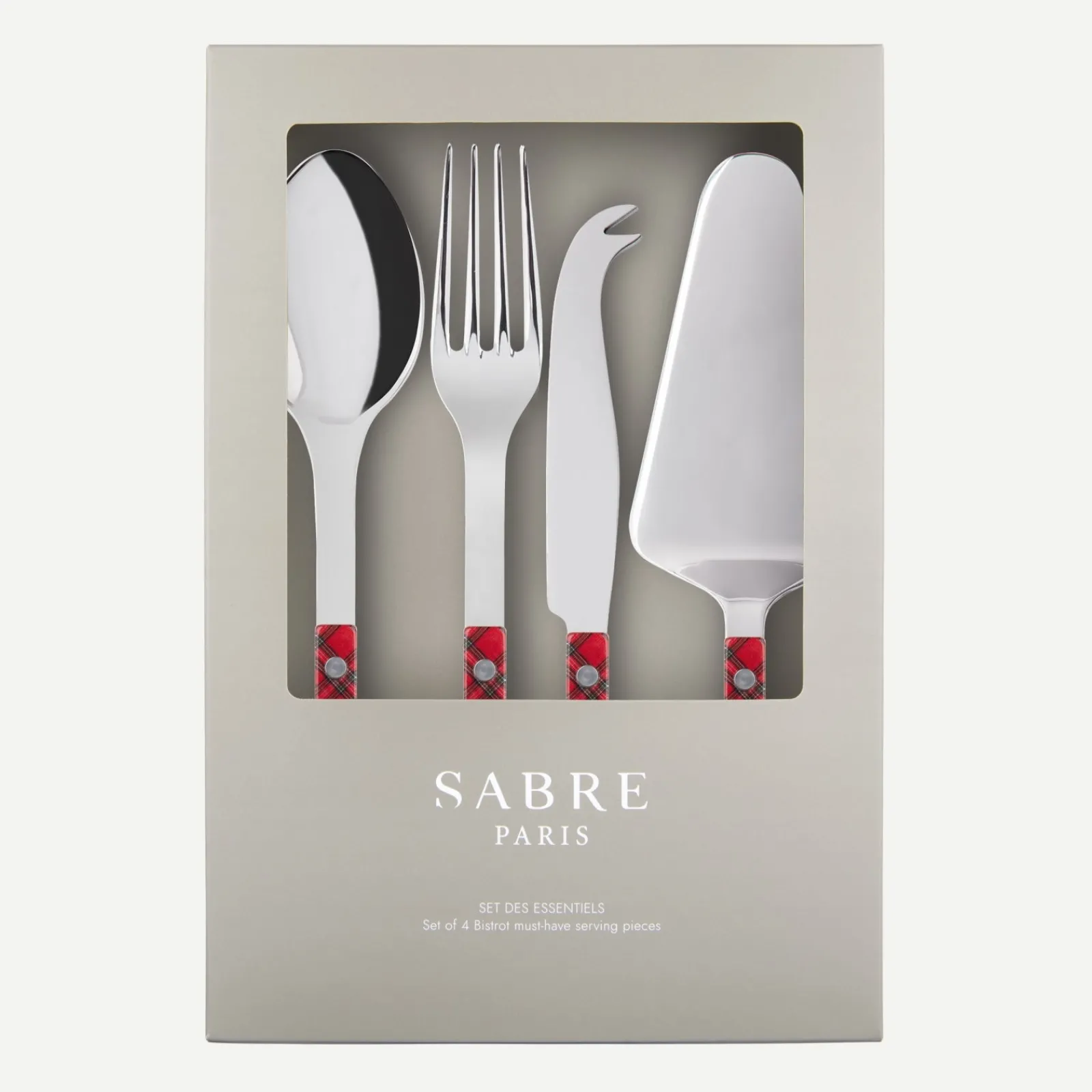 Sabre Paris Bistrot Tartan, Rouge Cheap
