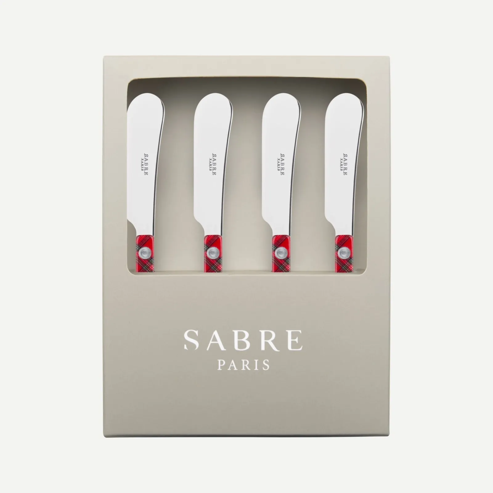 Sabre Paris Bistrot Tartan, Rouge Fashion