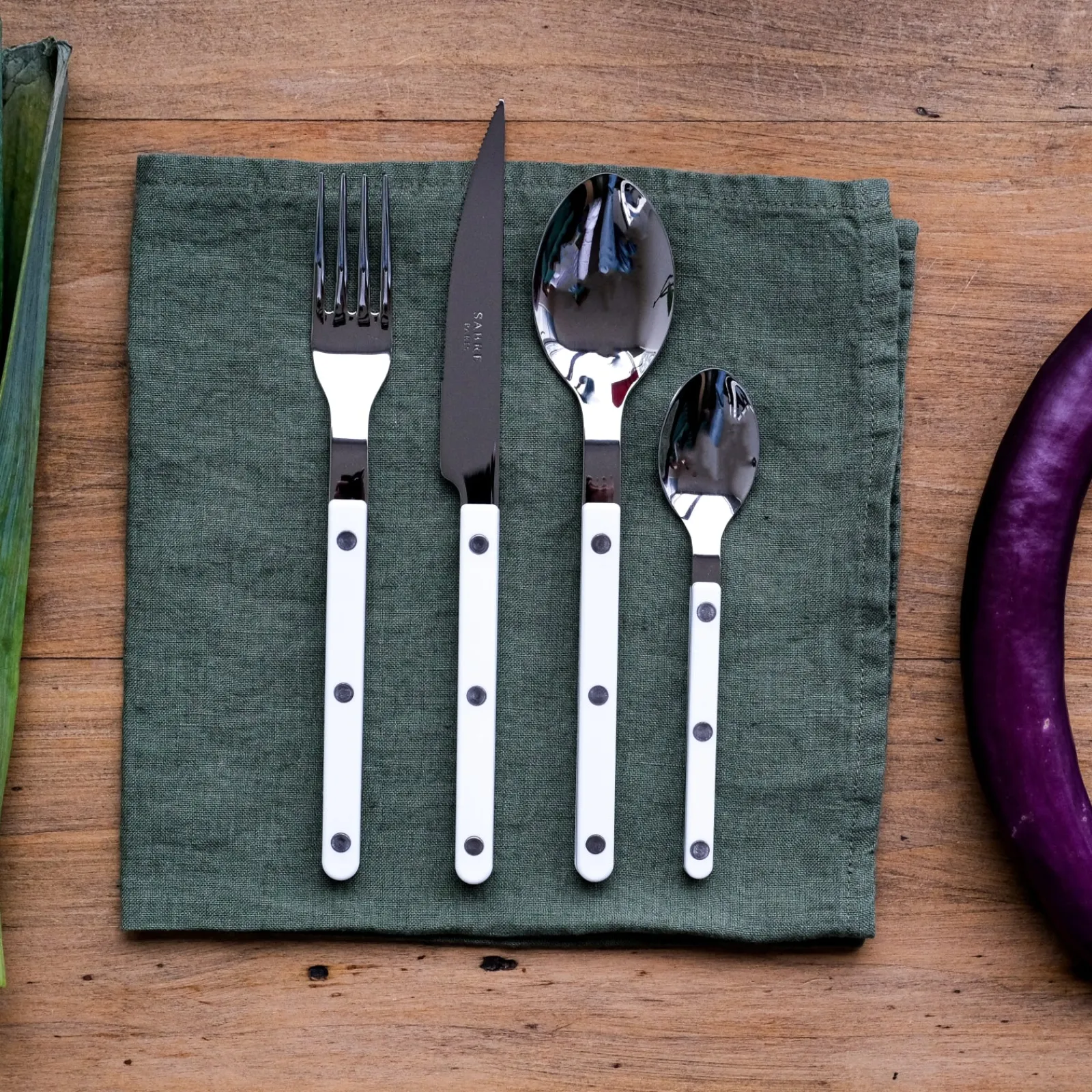 Sabre Paris Bistrot Uni, Blanc Flash Sale