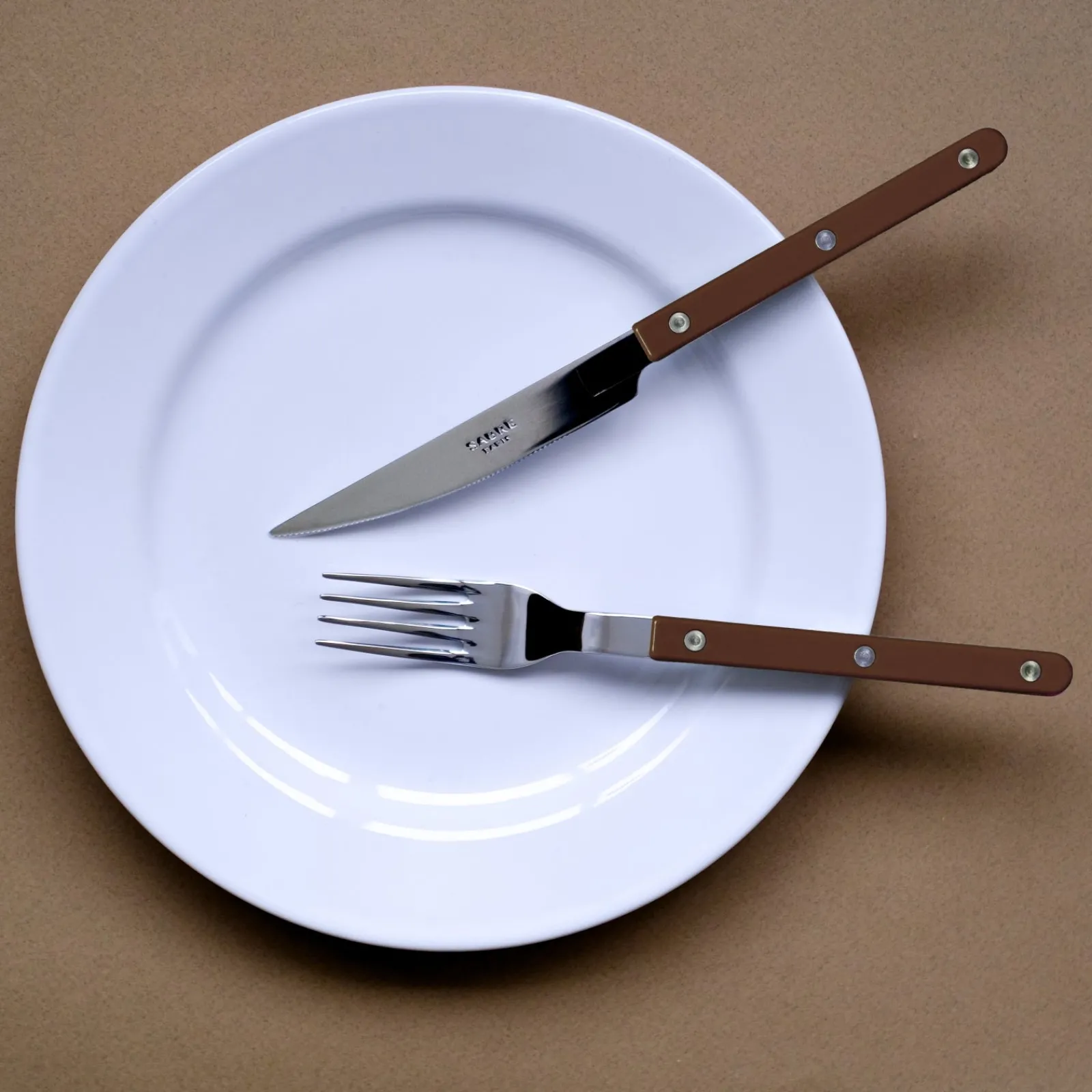 Sabre Paris Bistrot Uni, Chocolat Fashion