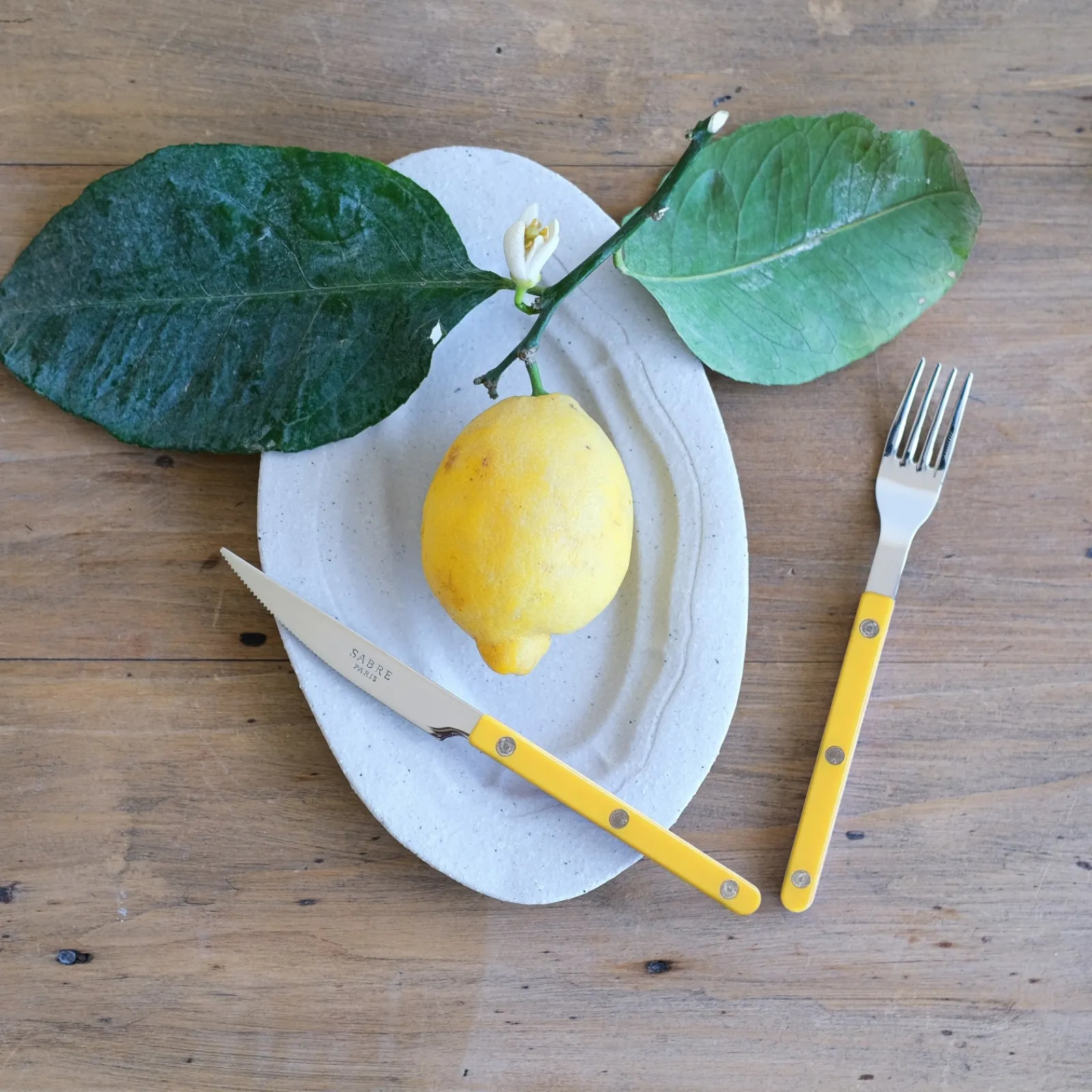Sabre Paris Bistrot Uni, Jaune Clearance