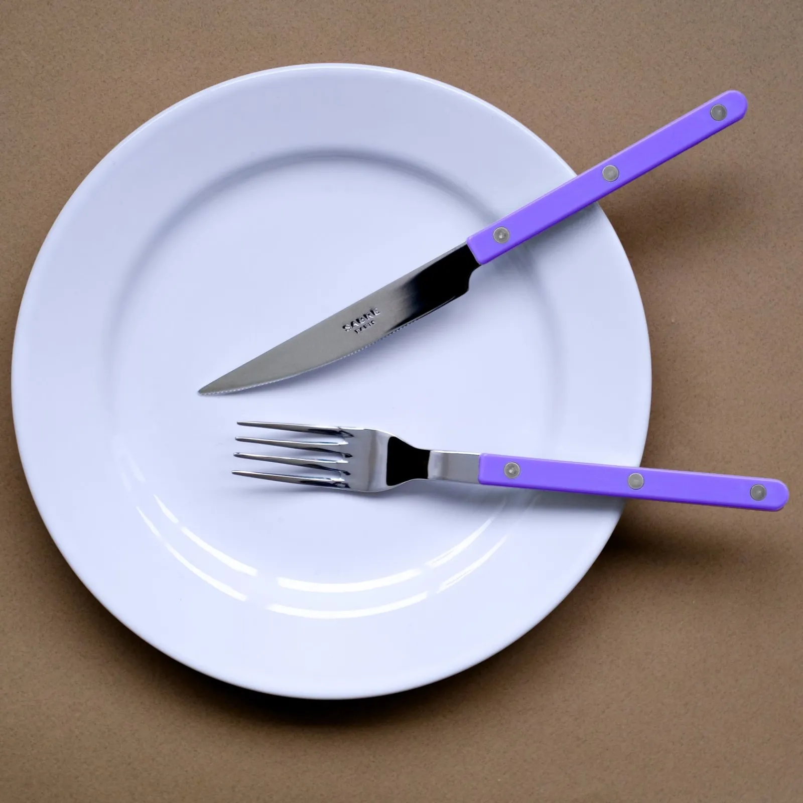 Sabre Paris Bistrot Uni, Mauve Flash Sale