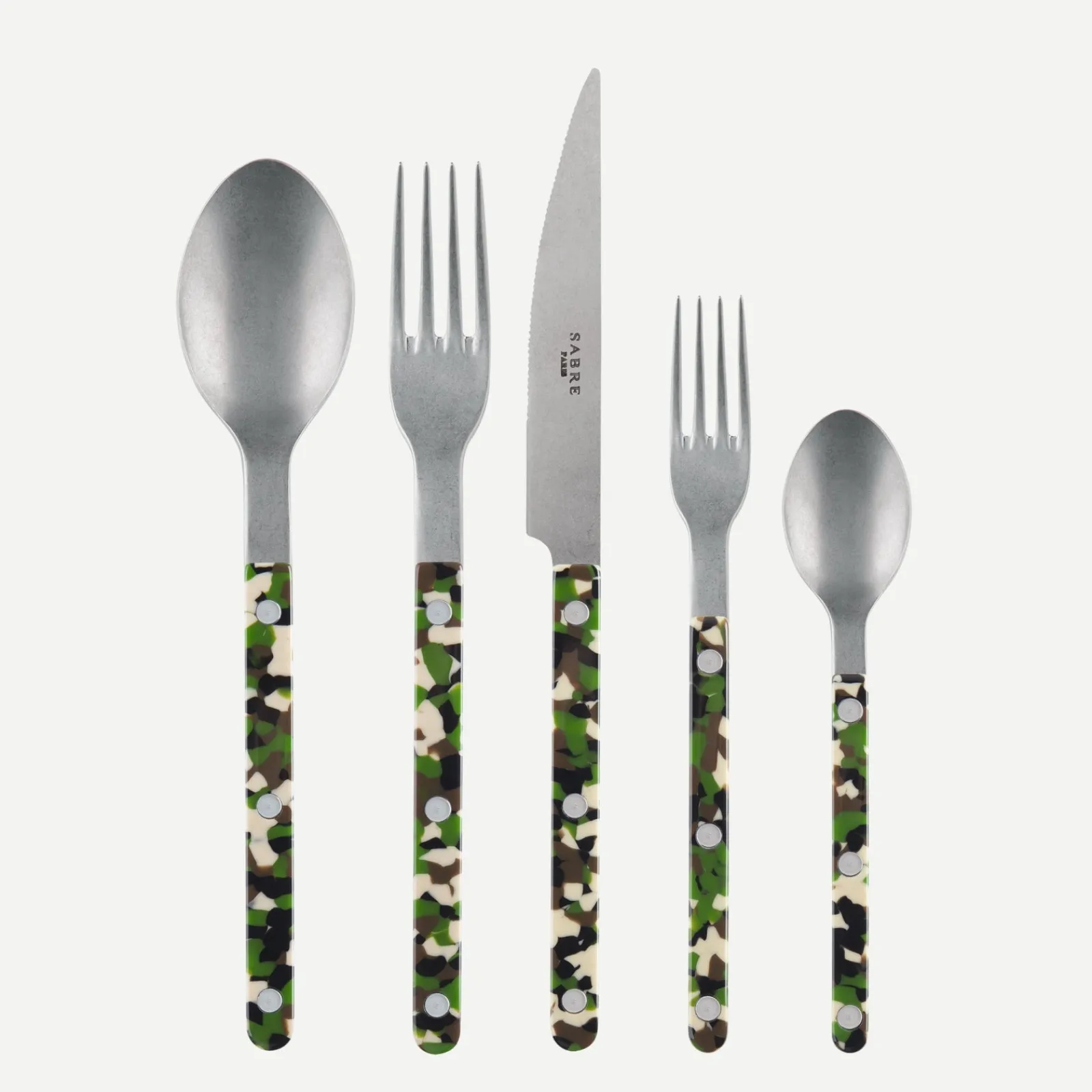 Sabre Paris Bistrot Vintage Camouflage, Vert Fashion