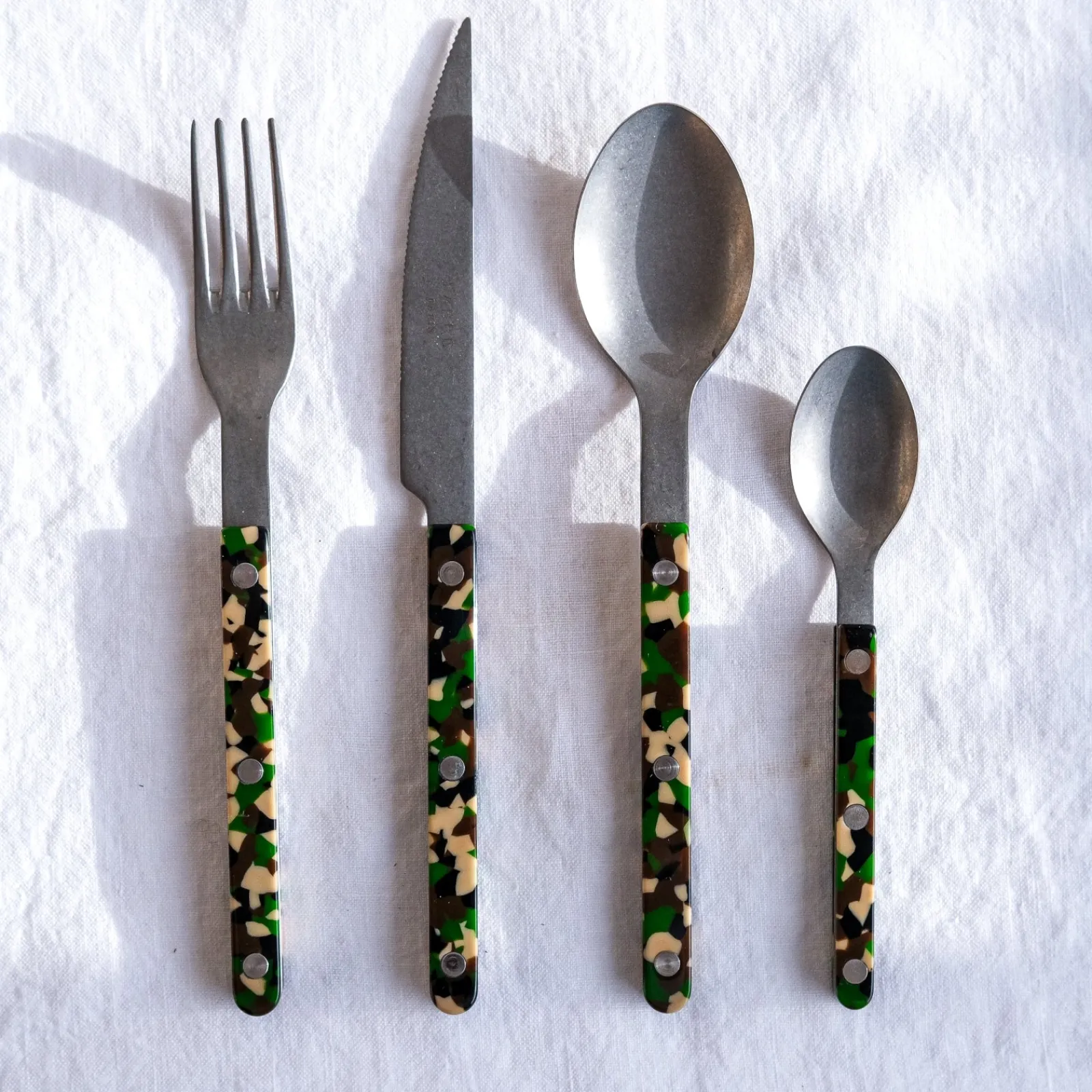 Sabre Paris Bistrot Vintage Camouflage, Vert Hot