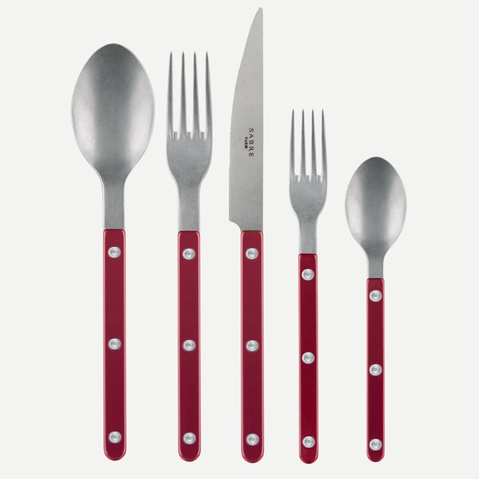 Sabre Paris Bistrot Vintage Pearly, Rouge Discount