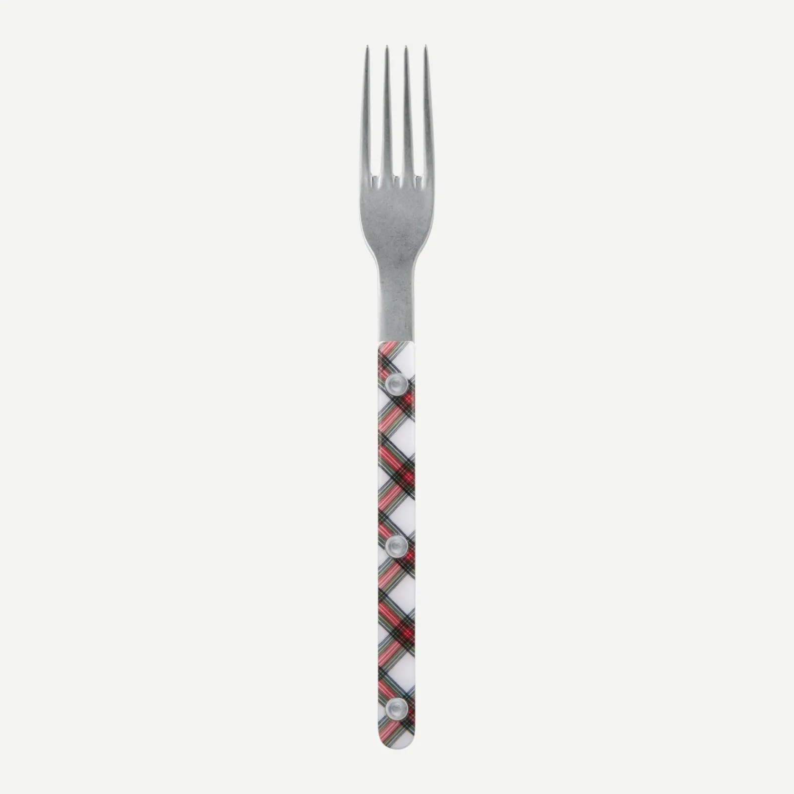 Sabre Paris Bistrot Vintage Tartan, Blanc New