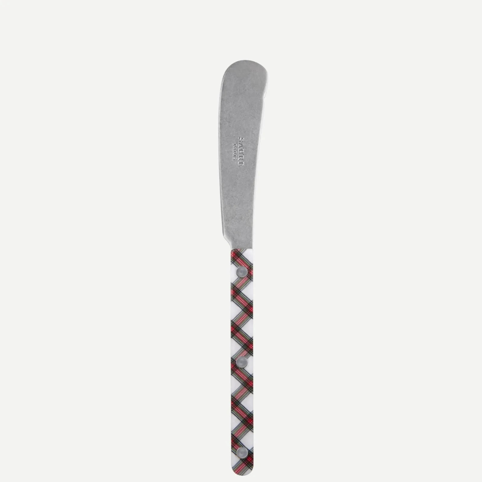 Sabre Paris Bistrot Vintage Tartan, Blanc Shop