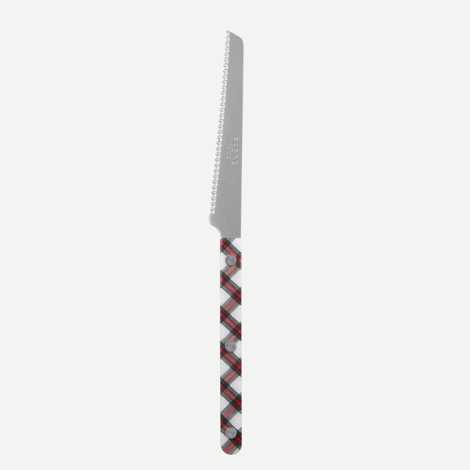 Sabre Paris Bistrot Vintage Tartan, Blanc Flash Sale