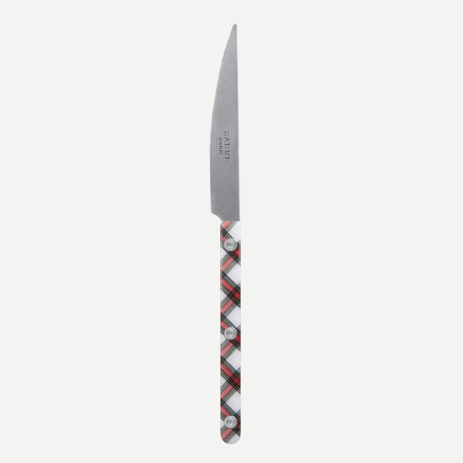 Sabre Paris Bistrot Vintage Tartan, Blanc Best