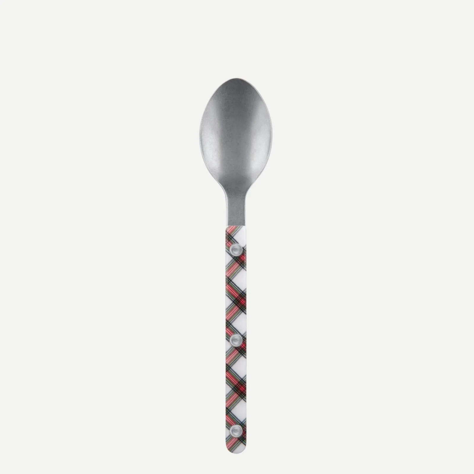 Sabre Paris Bistrot Vintage Tartan, Blanc Best Sale
