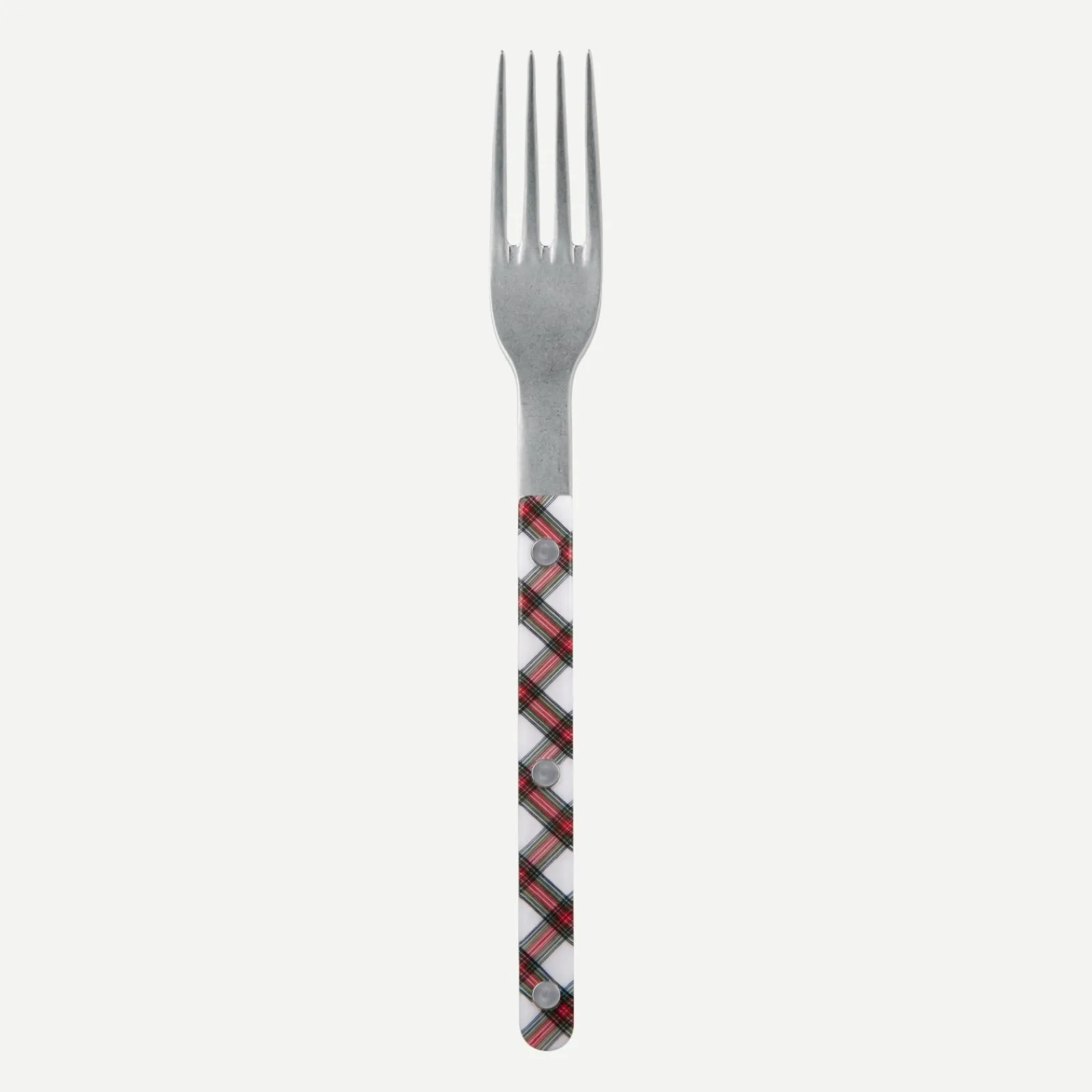Sabre Paris Bistrot Vintage Tartan, Blanc Best Sale