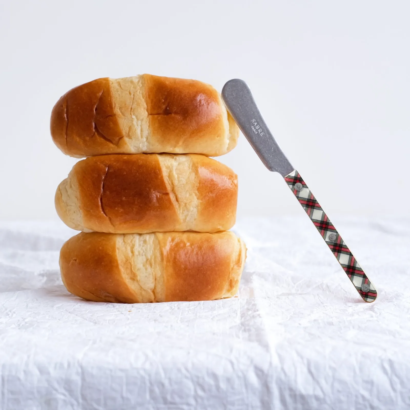 Sabre Paris Bistrot Vintage Tartan, Blanc Outlet