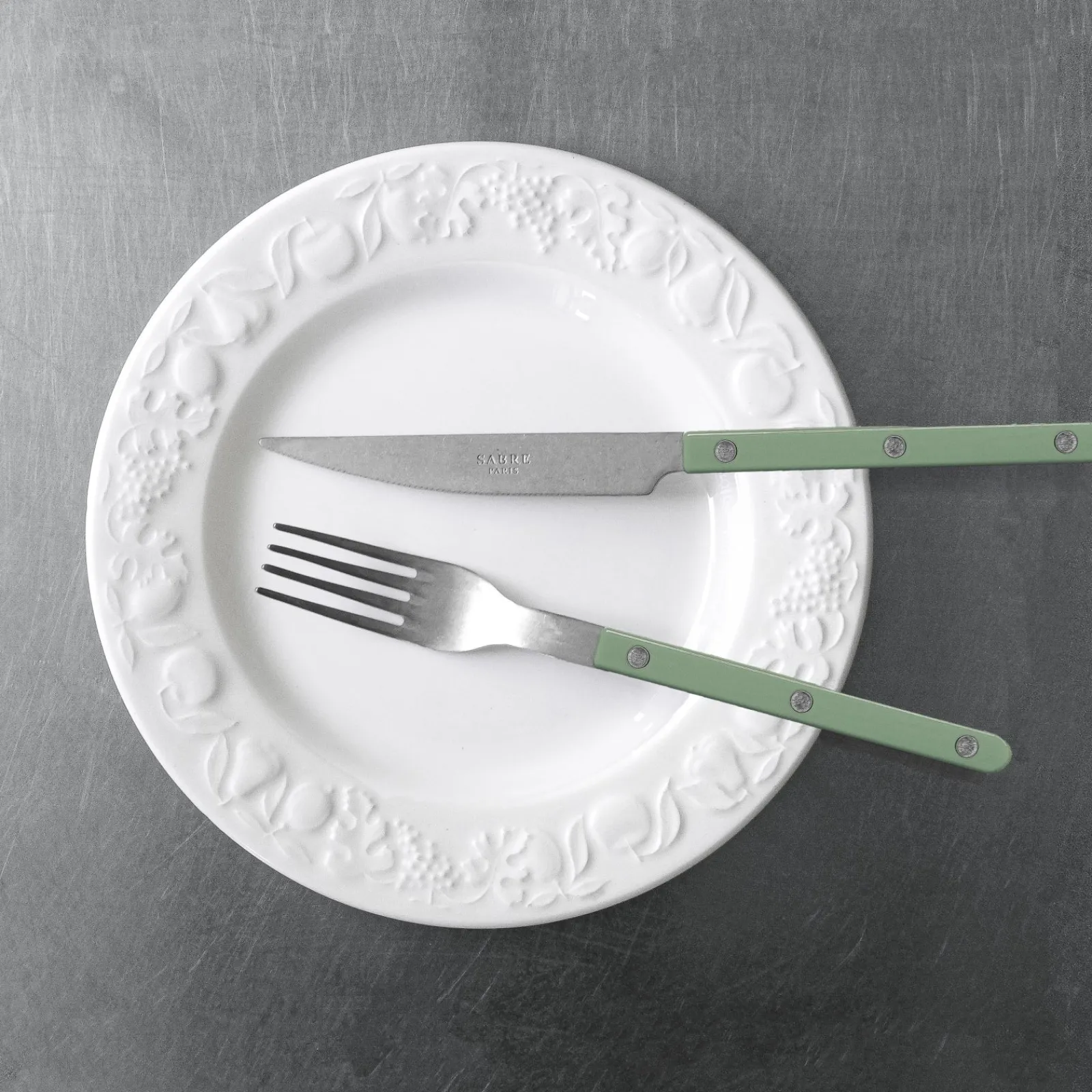 Sabre Paris Bistrot Vintage Uni, Asperge Flash Sale