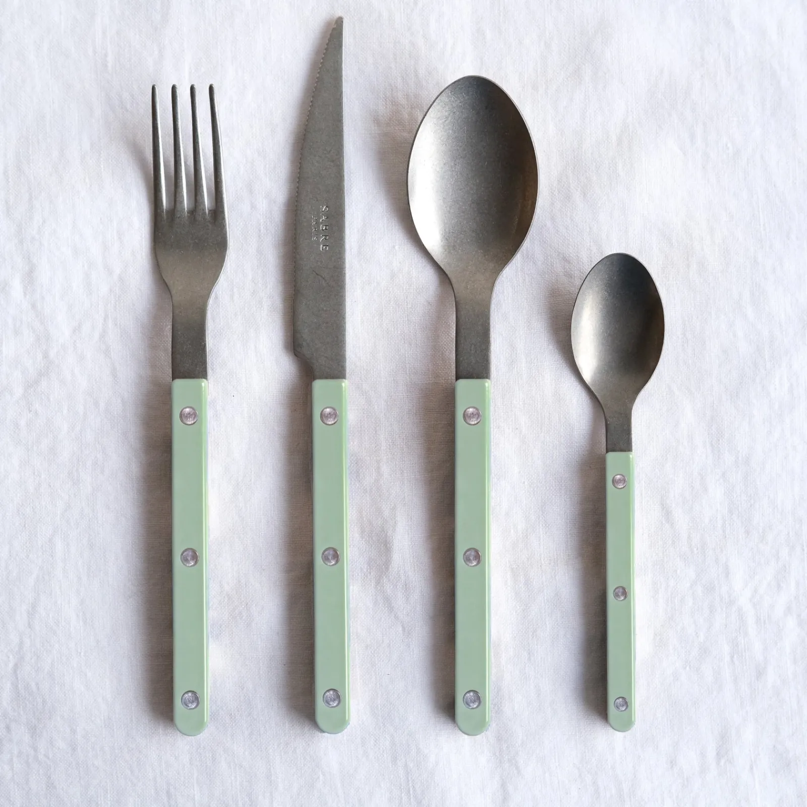 Sabre Paris Bistrot Vintage Uni, Asperge Flash Sale