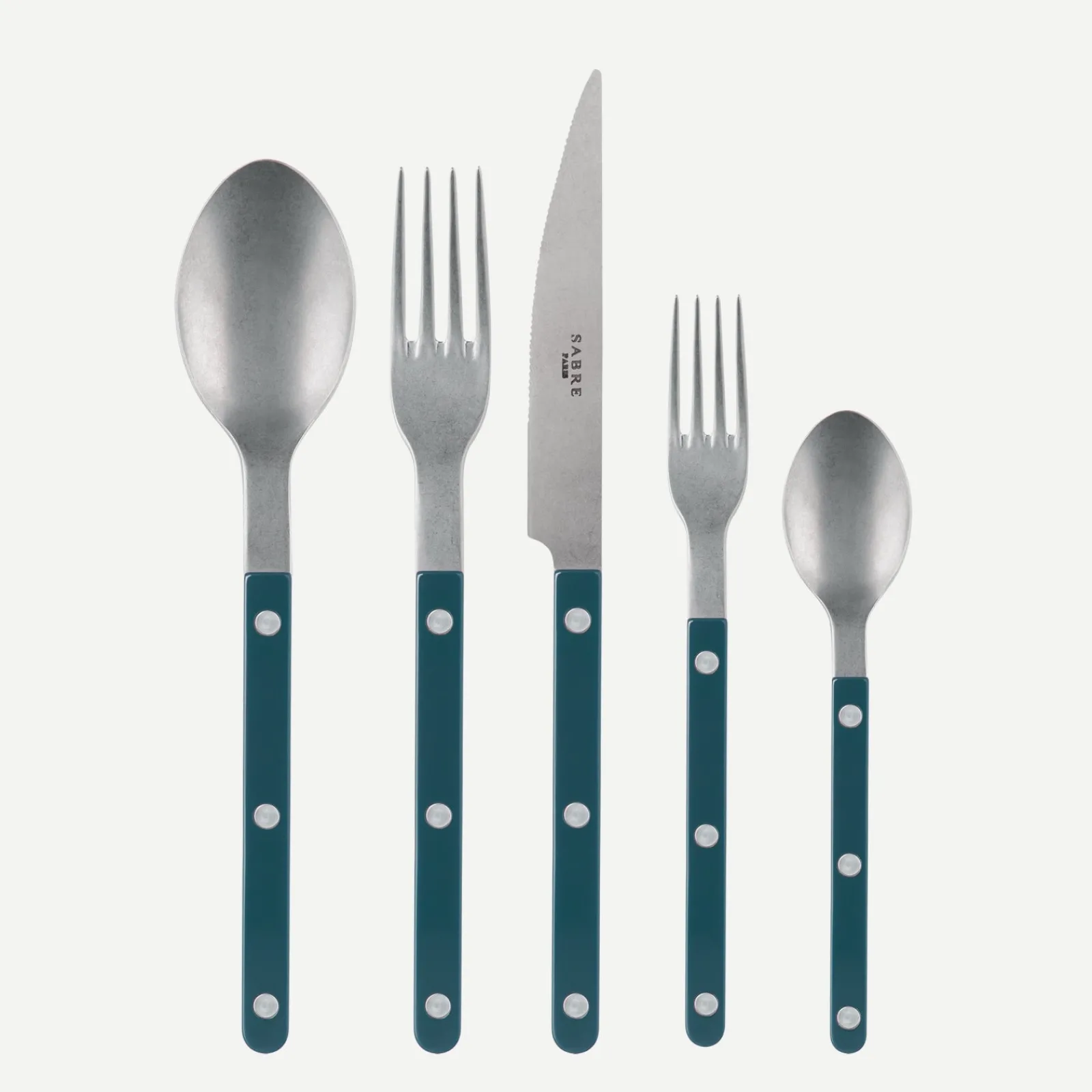 Sabre Paris Bistrot Vintage Uni, Bleu canard Bleucanard Hot