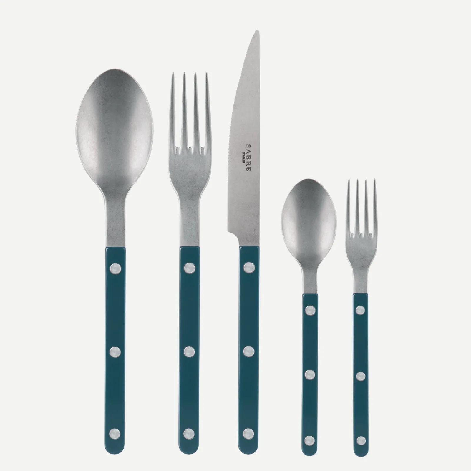 Sabre Paris Bistrot Vintage Uni, Bleu canard Bleucanard Shop