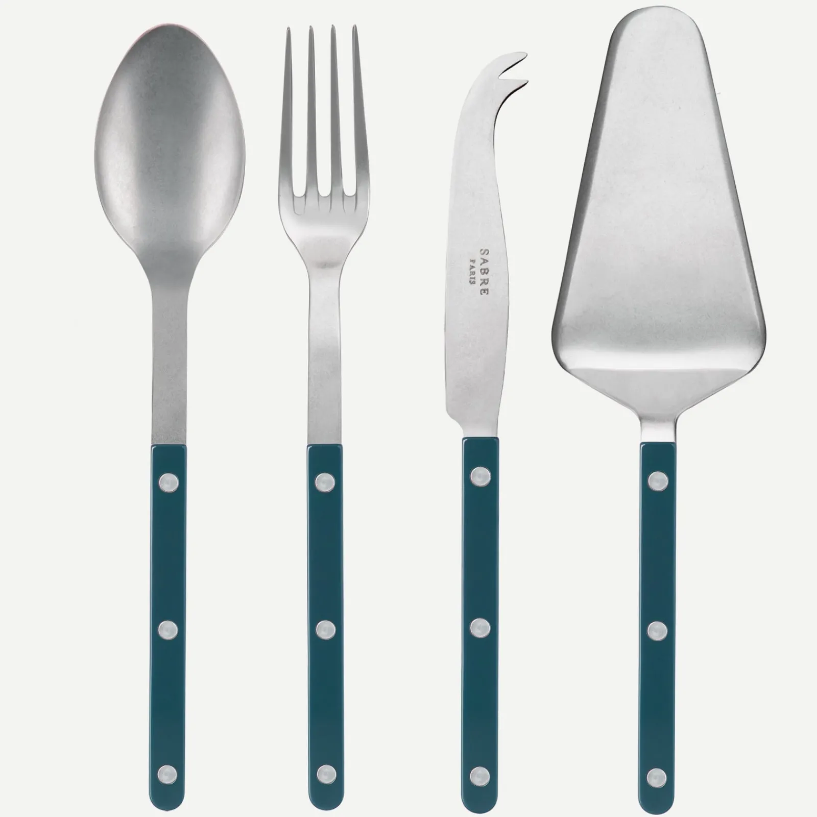 Sabre Paris Bistrot Vintage Uni, Bleu canard Bleucanard New