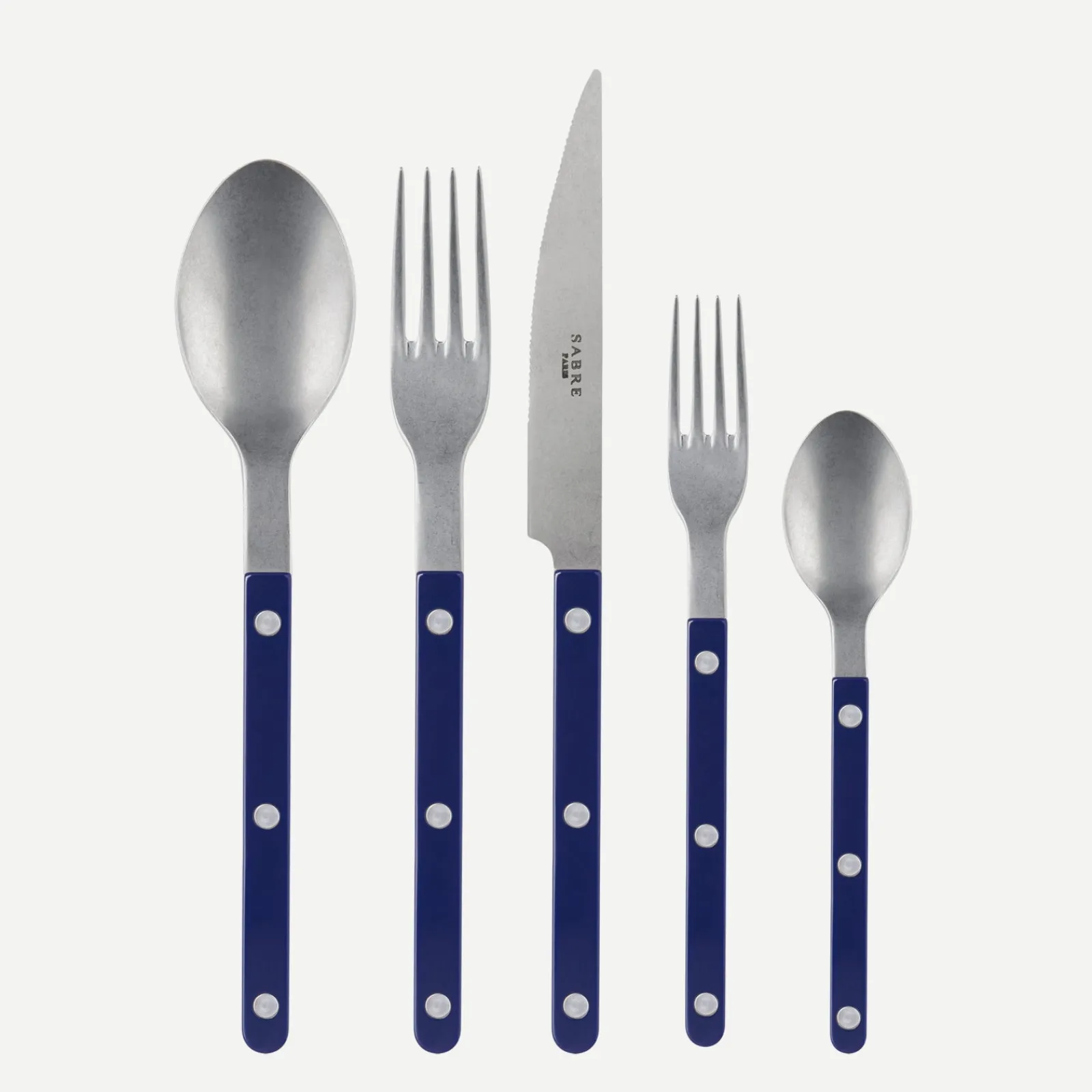 Sabre Paris Bistrot Vintage Uni, Bleu marine Bleumarine Online