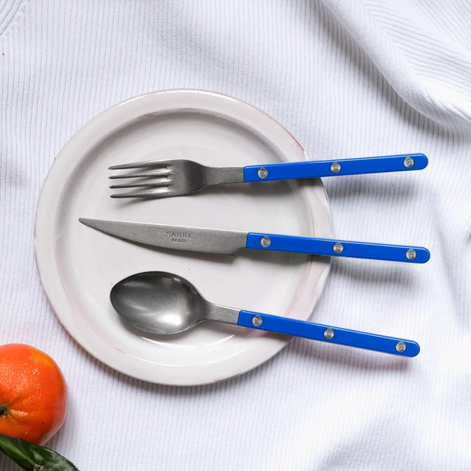 Sabre Paris Bistrot Vintage Uni, Bleu outremer Bleuoutremer Best