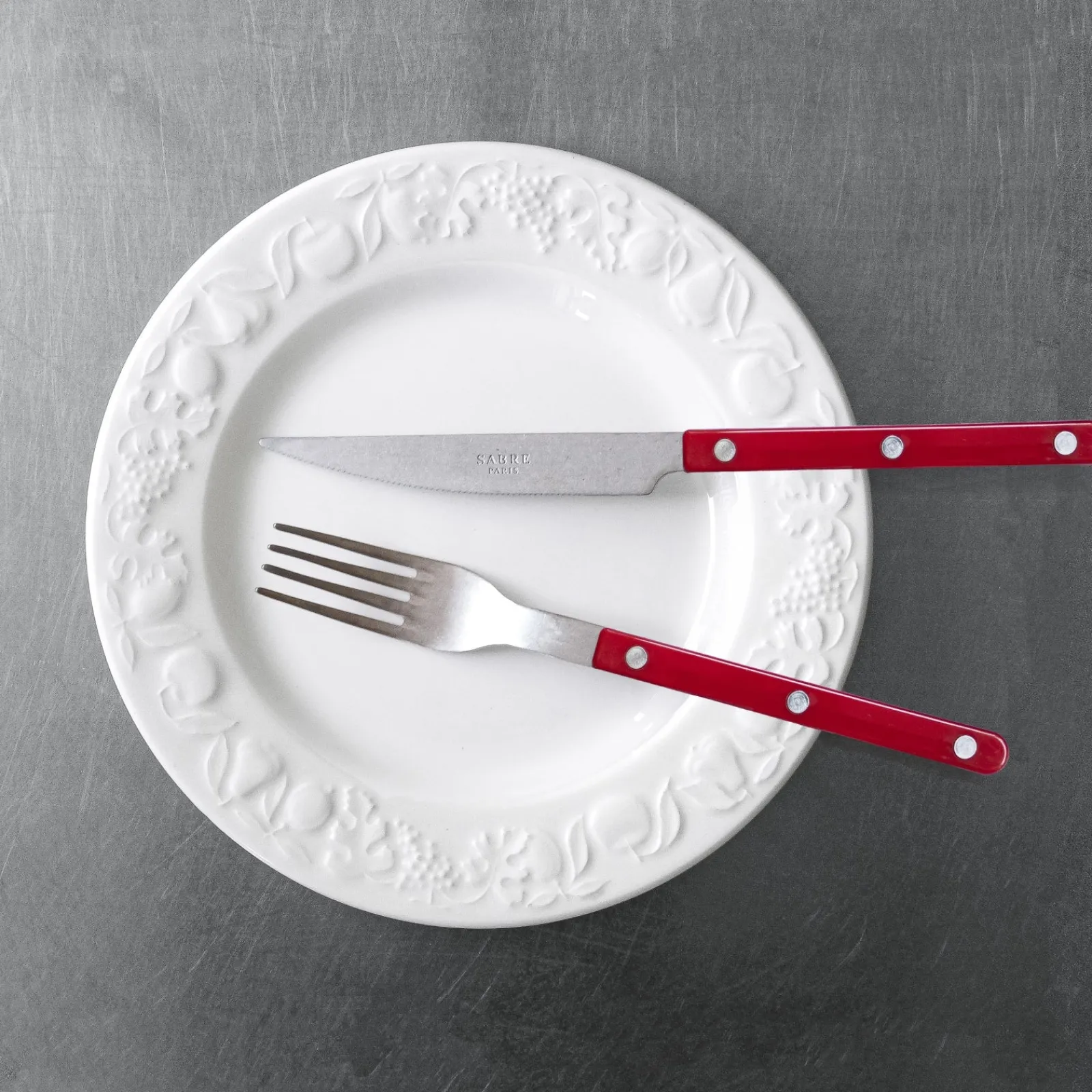 Sabre Paris Bistrot Vintage Uni, Bordeau Discount