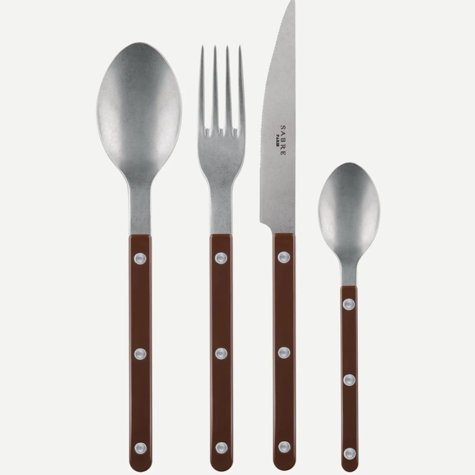 Sabre Paris Bistrot Vintage Uni, Chocolat Best Sale