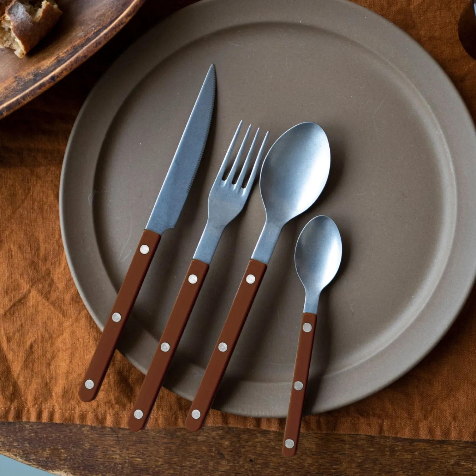 Sabre Paris Bistrot Vintage Uni, Chocolat Sale