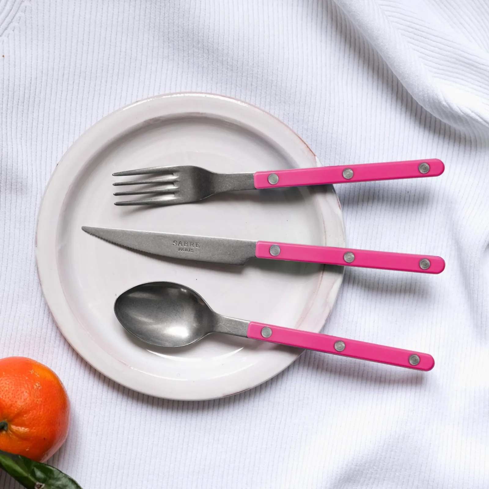 Sabre Paris Bistrot Vintage Uni, Framboise Cheap