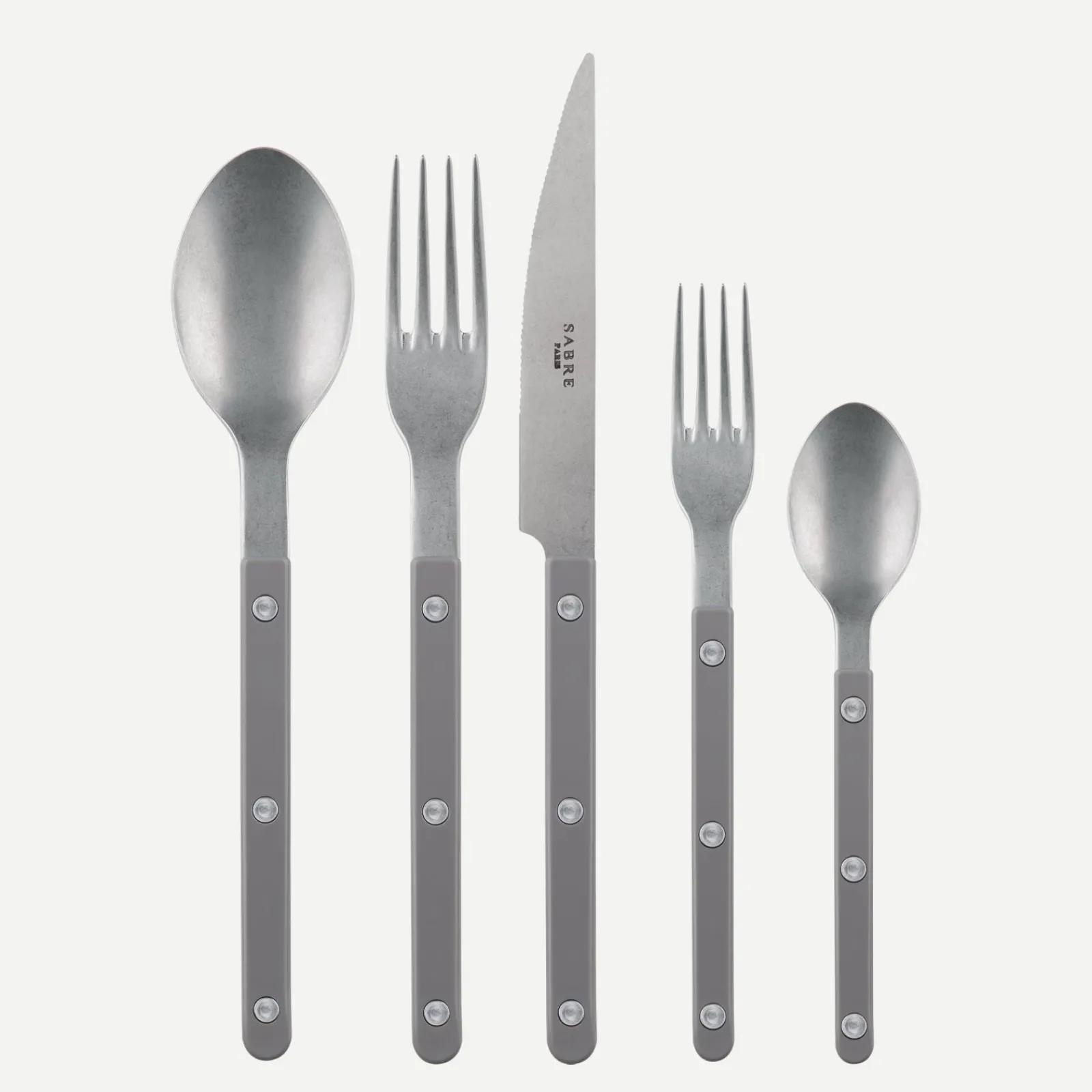 Sabre Paris Bistrot Vintage Uni, Gris Shop